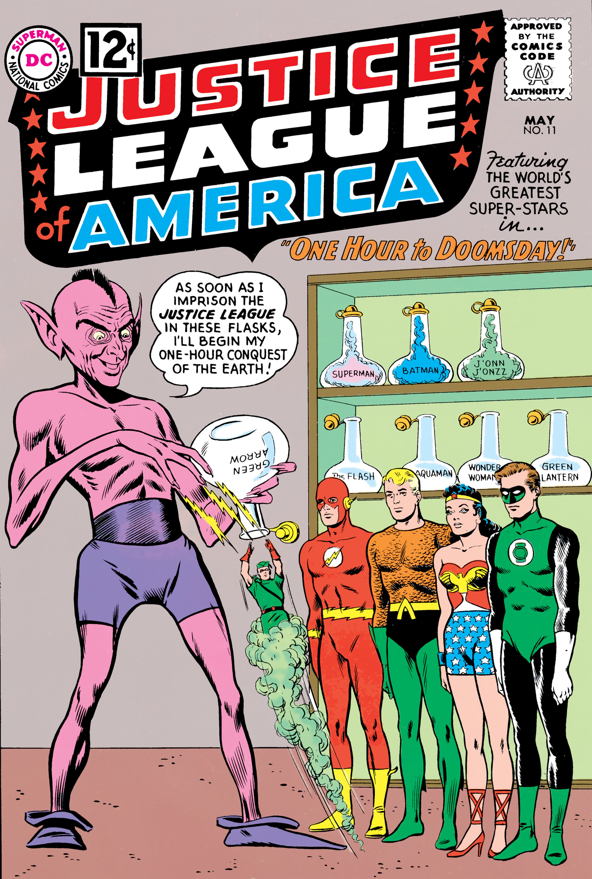 Read online Justice League of America (1960) comic -  Issue #11 - 1