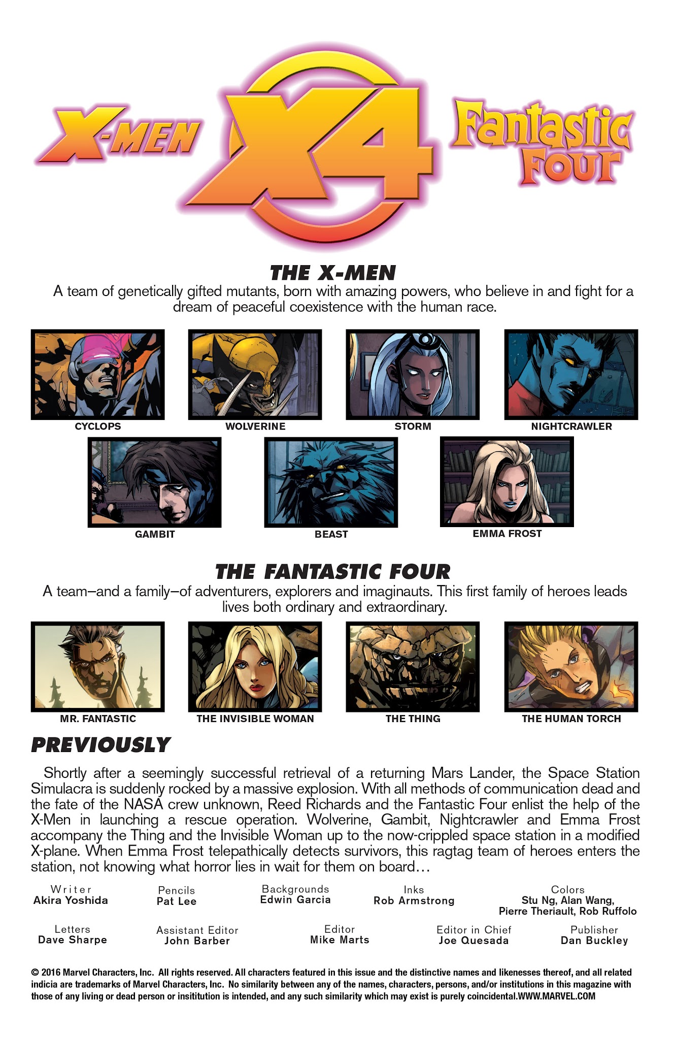 Read online X-Men/Fantastic Four comic -  Issue #2 - 2