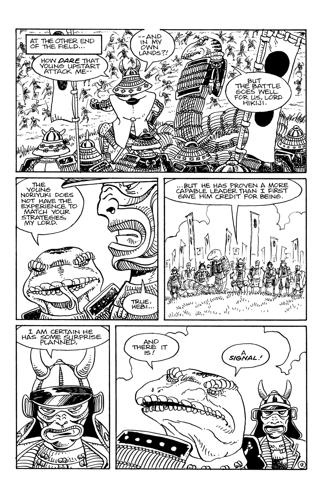 Read online Usagi Yojimbo: Senso comic -  Issue #1 - 10