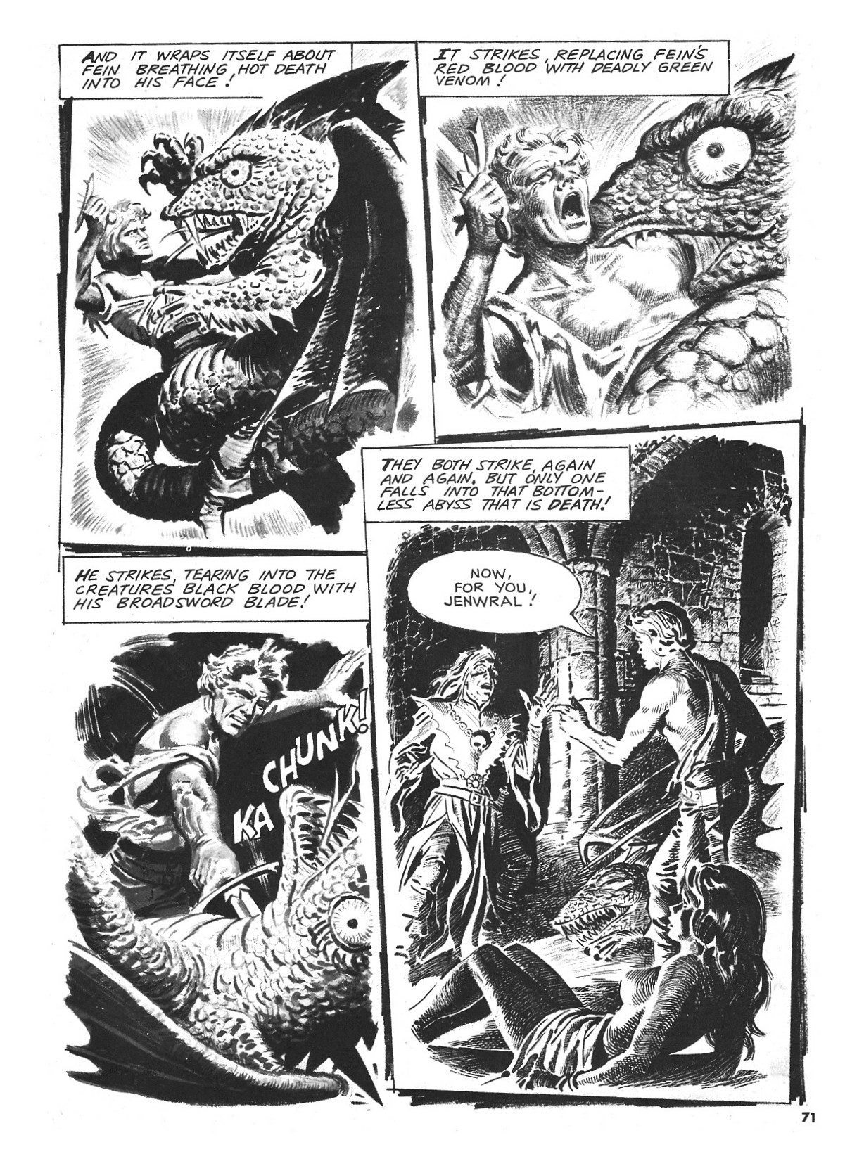 Read online Vampirella (1969) comic -  Issue #20 - 71