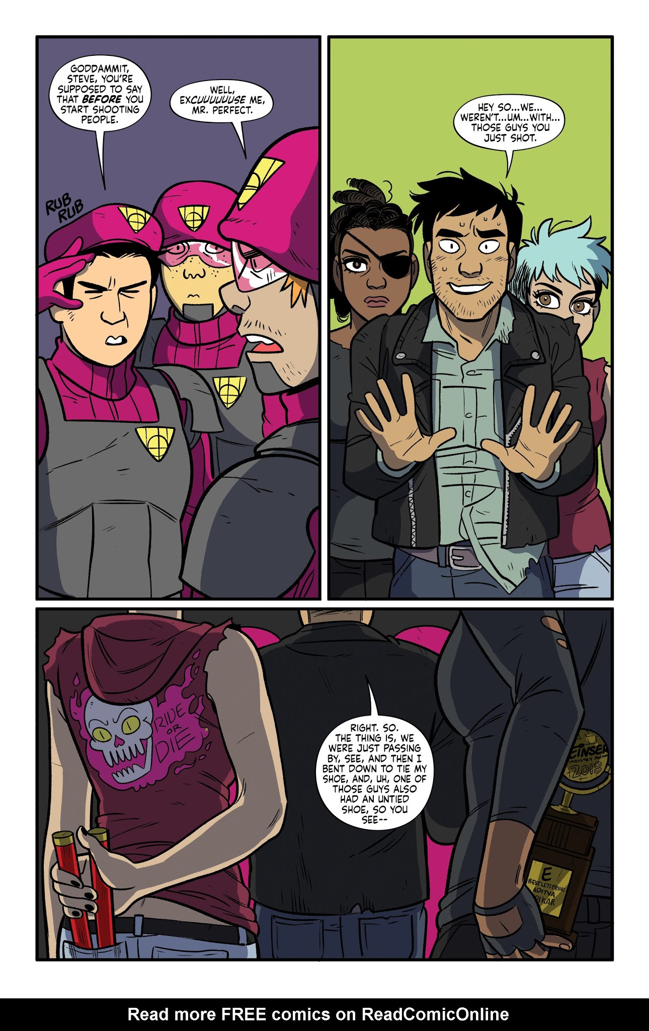 Read online The Long Con comic -  Issue #4 - 4