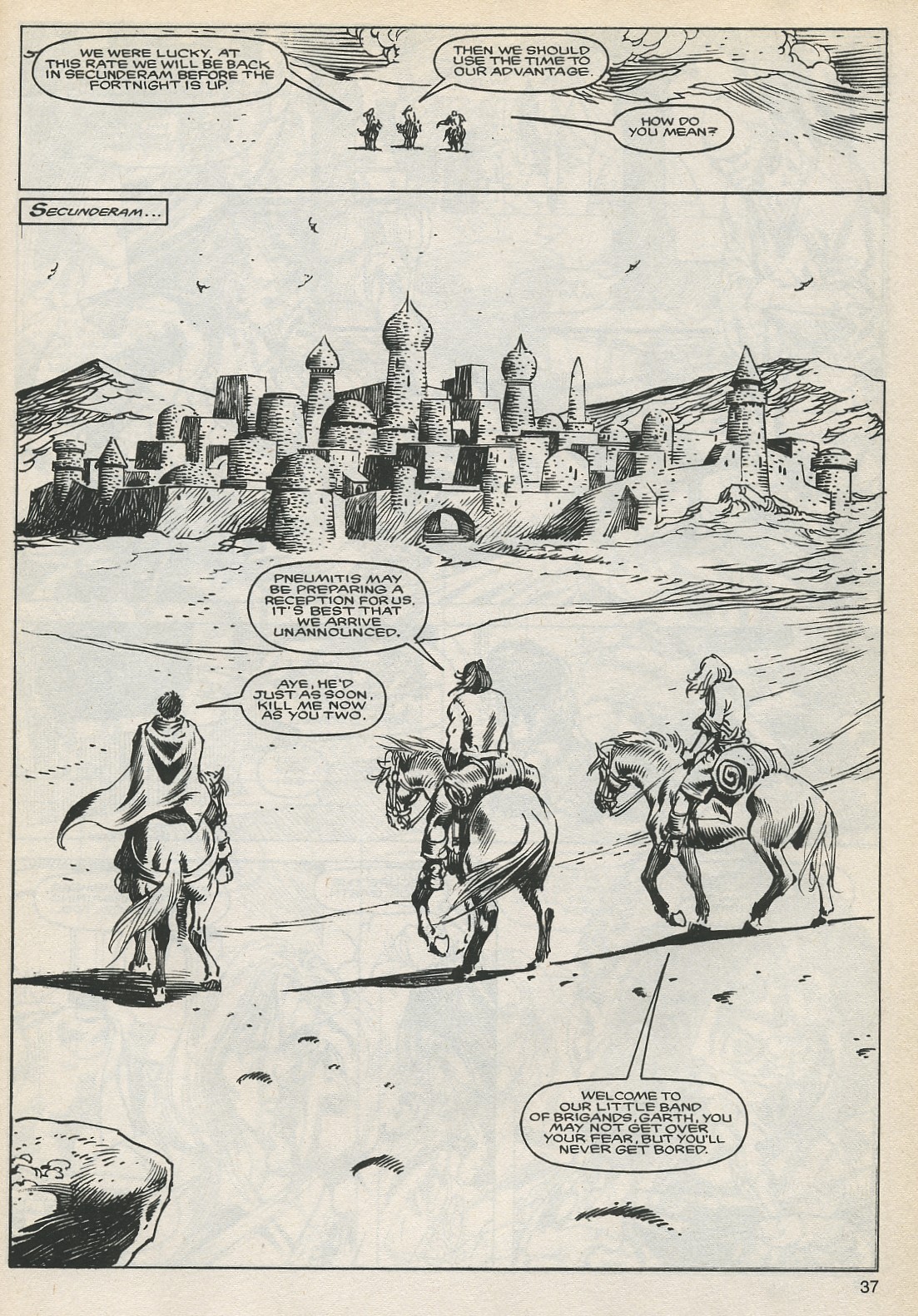 Read online The Savage Sword Of Conan comic -  Issue #127 - 37