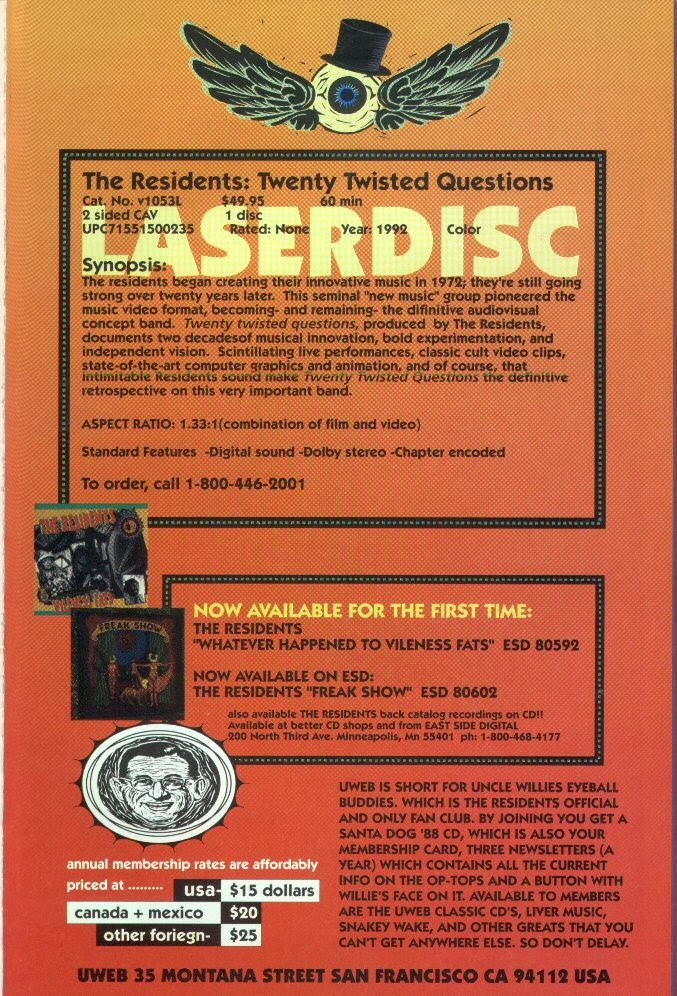 Read online The Residents: Freak Show comic -  Issue # TPB - 81