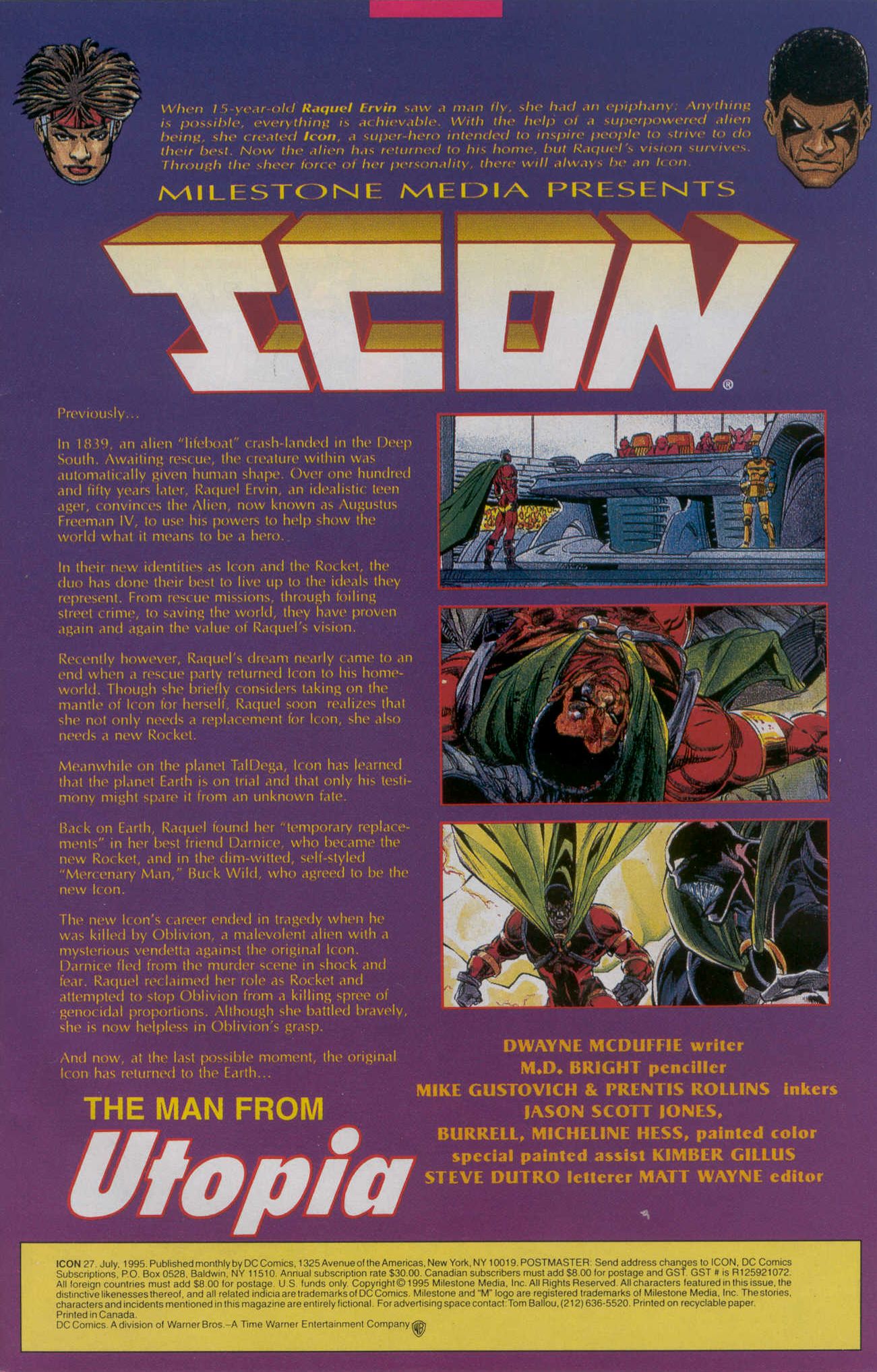 Read online Icon comic -  Issue #27 - 3