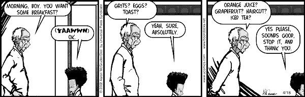 Read online The Boondocks Collection comic -  Issue # Year 2002 - 108