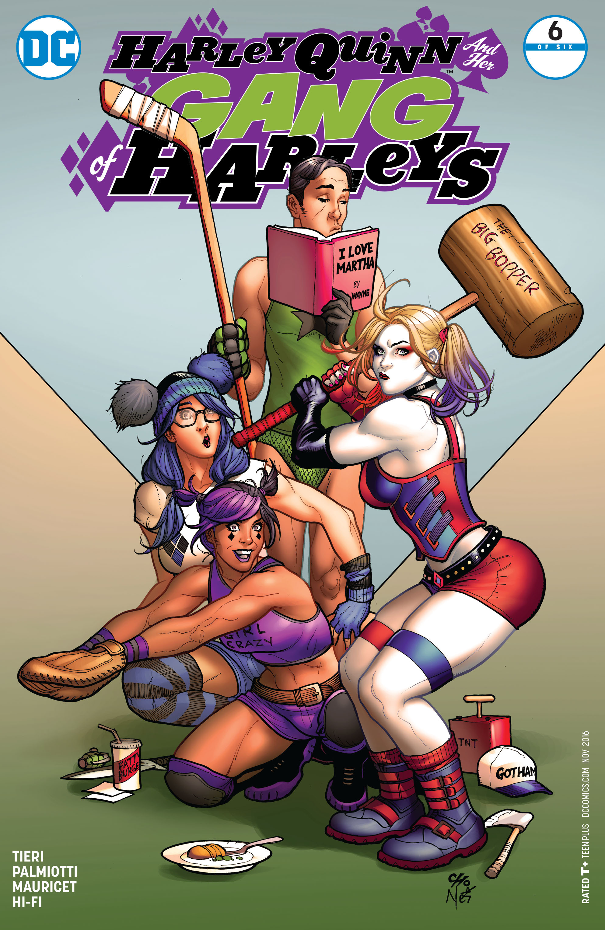 Read online Harley Quinn And Her Gang Of Harleys comic -  Issue #6 - 3