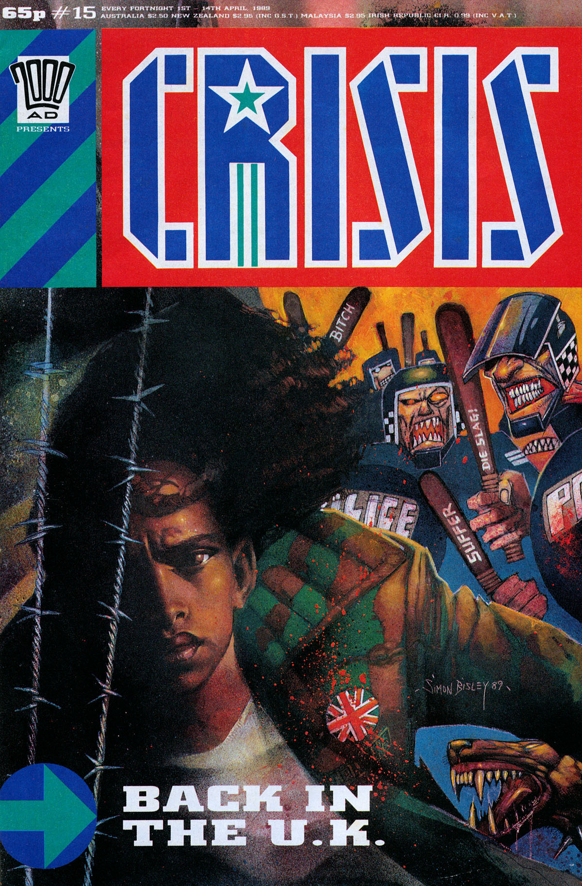 Read online Crisis comic -  Issue #15 - 1