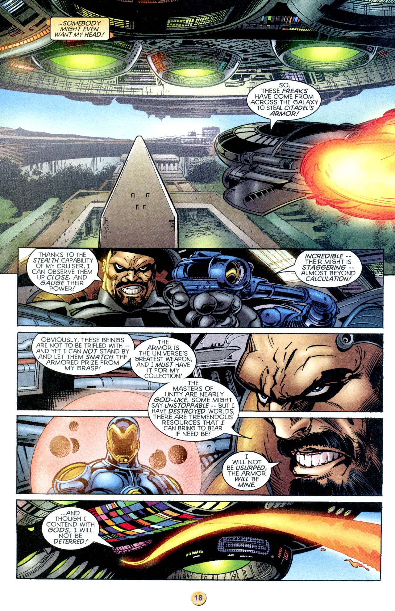 Read online X-O Manowar (1996) comic -  Issue #12 - 16