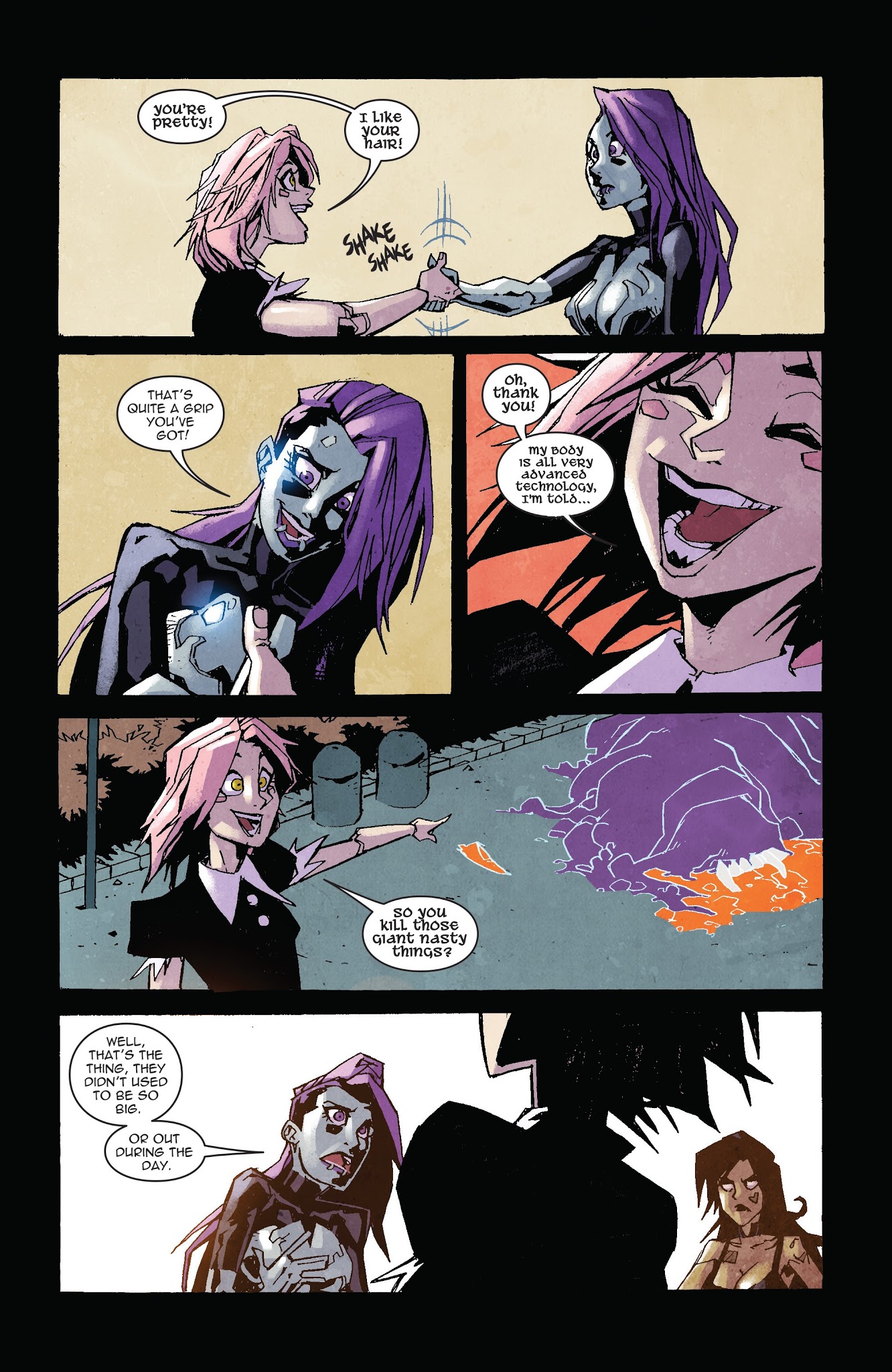 Read online Vampblade Season 2 comic -  Issue #8 - 9