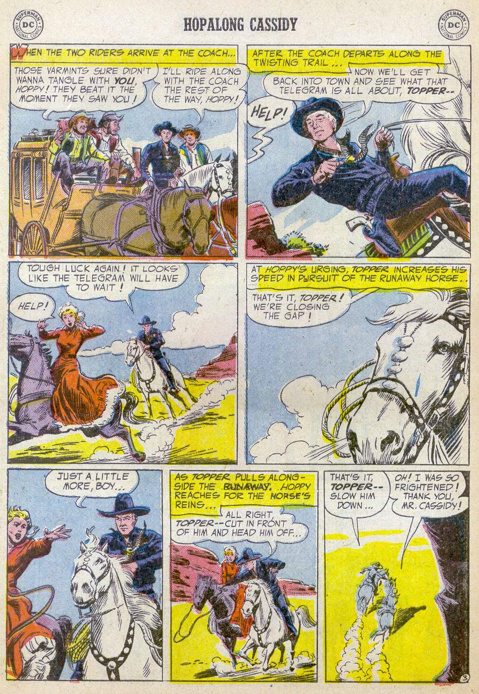 Read online Hopalong Cassidy comic -  Issue #98 - 5