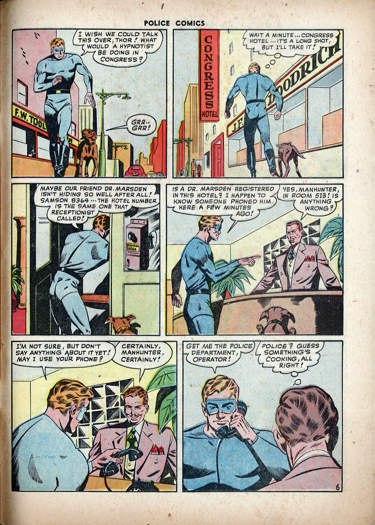 Read online Police Comics comic -  Issue #84 - 47