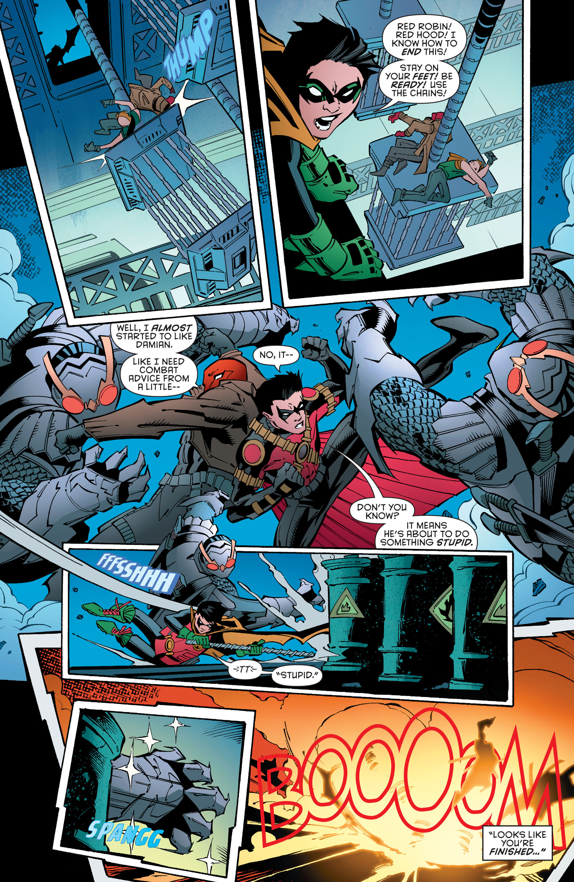 Read online Robin: Son of Batman comic -  Issue #7 - 8