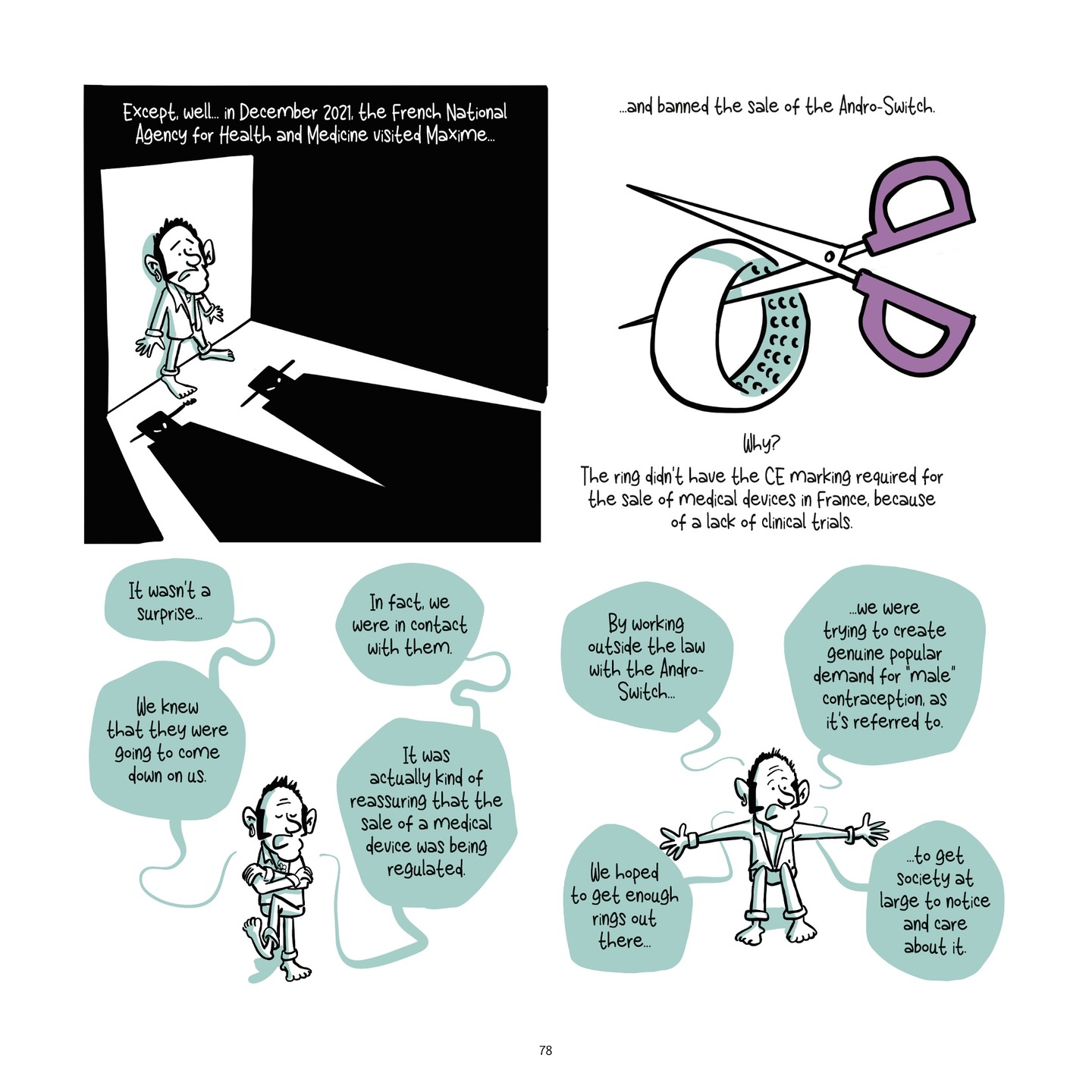 Read online Balls Up A Contraceptive Journey comic -  Issue # TPB - 77