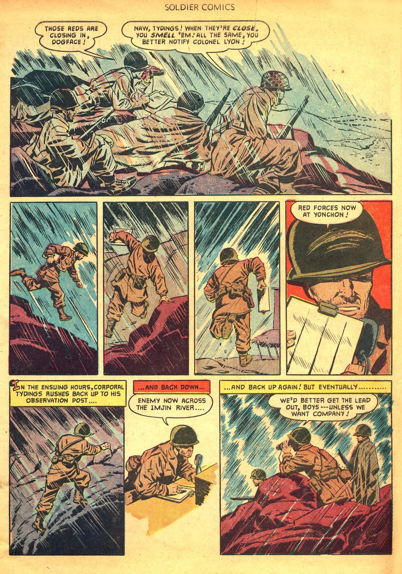 Read online Soldier Comics comic -  Issue #1 - 7