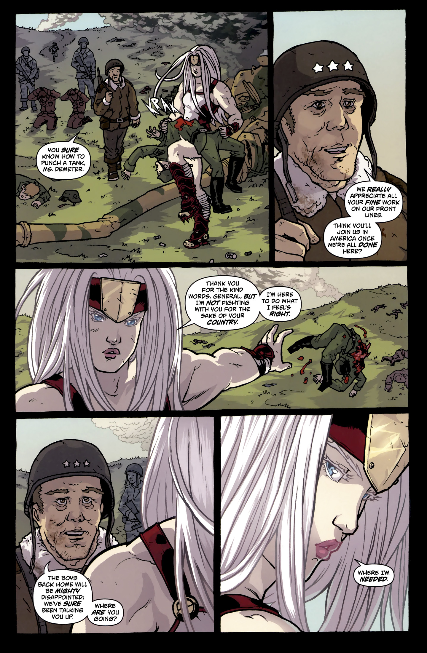 Read online Glory comic -  Issue #23 - 8