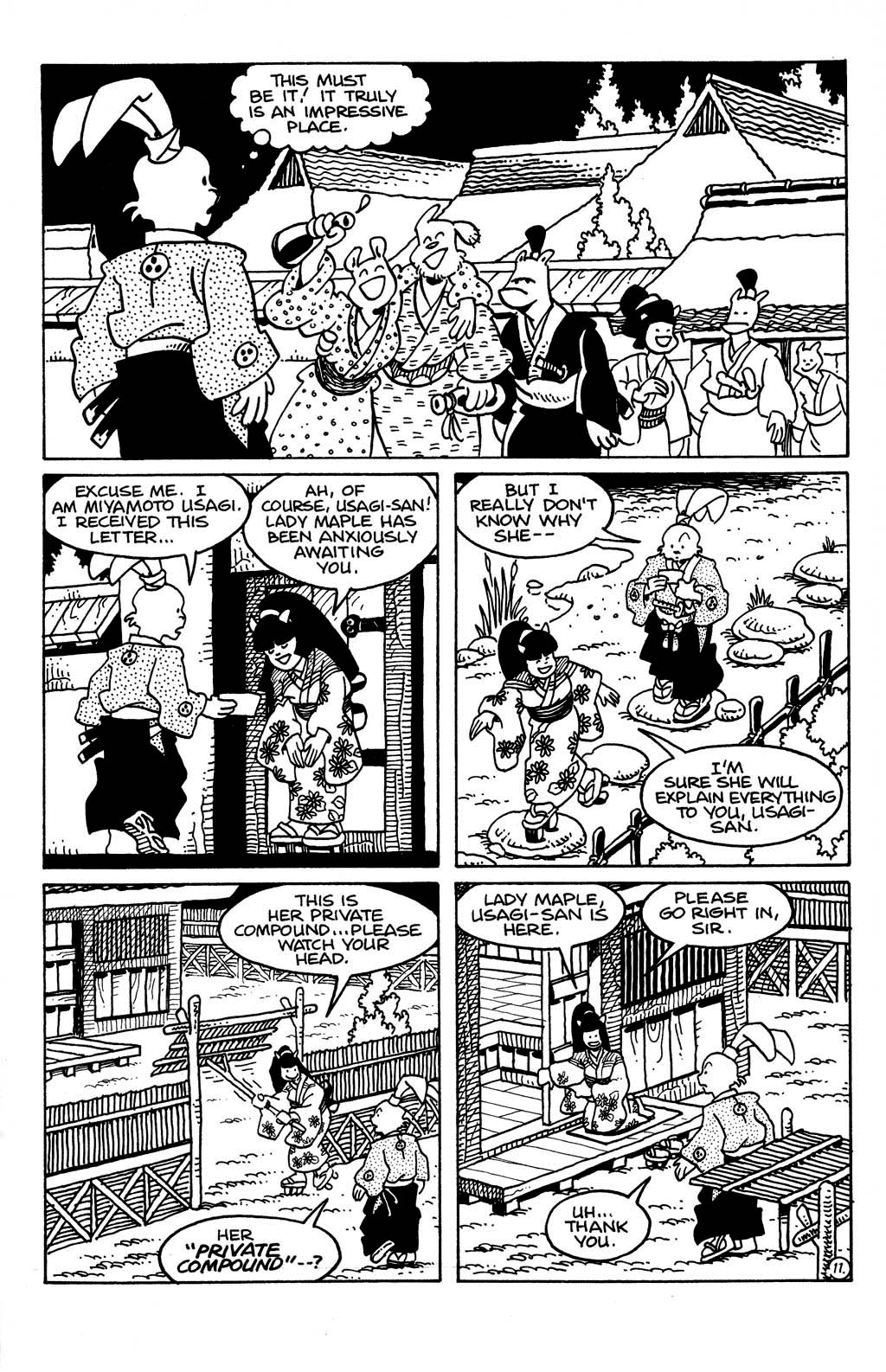 Read online Usagi Yojimbo (1996) comic -  Issue #28 - 12