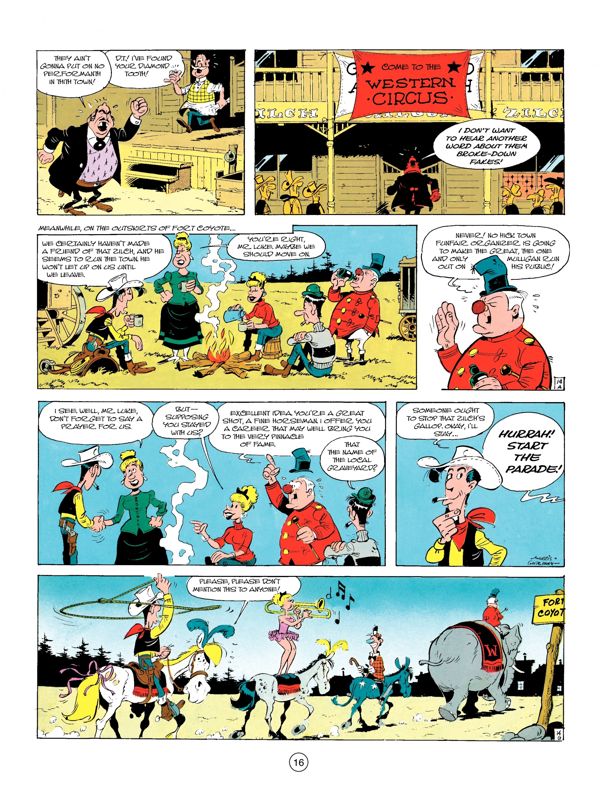Read online A Lucky Luke Adventure comic -  Issue #11 - 16