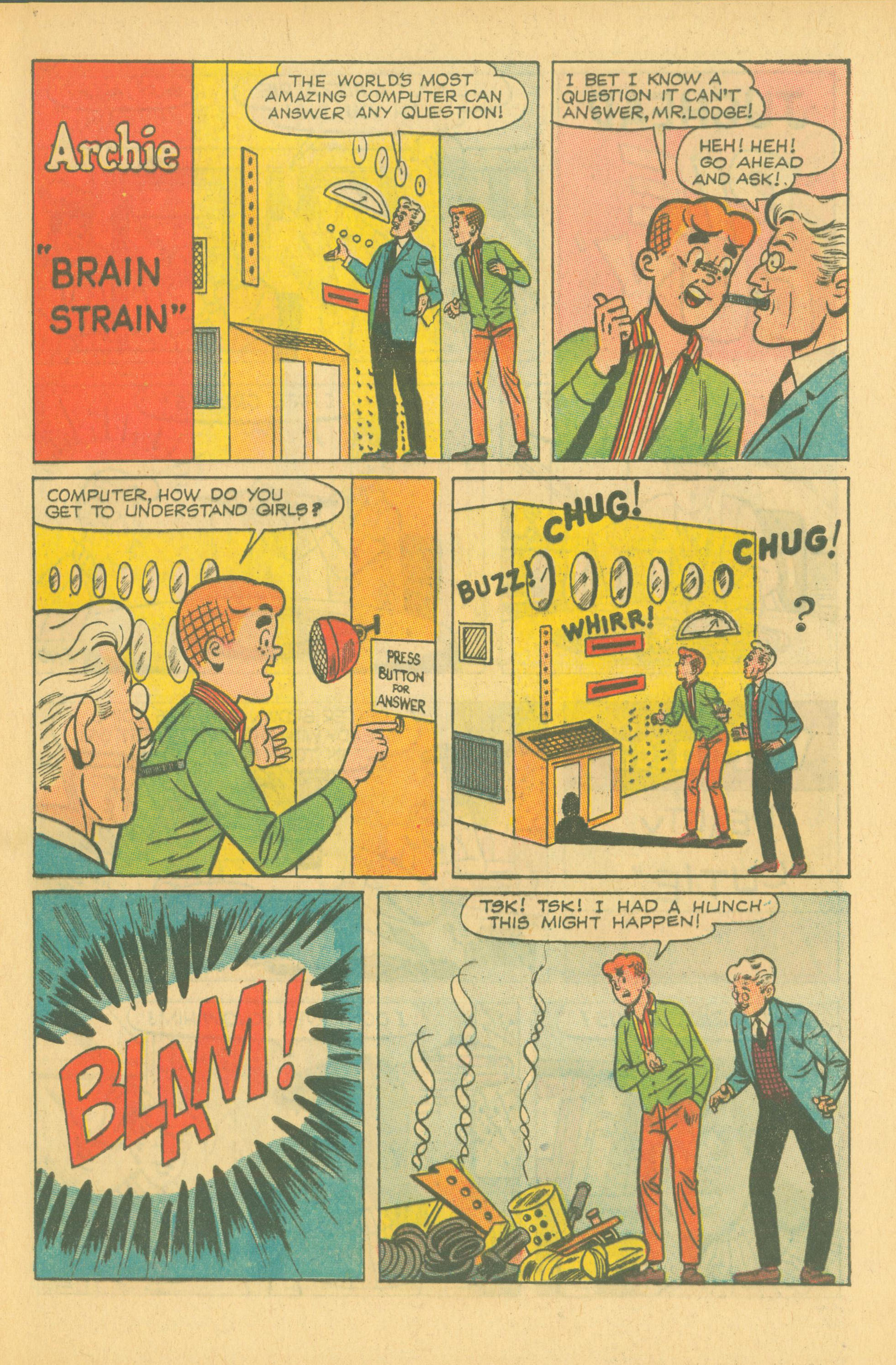 Read online Archie's Joke Book Magazine comic -  Issue #95 - 13