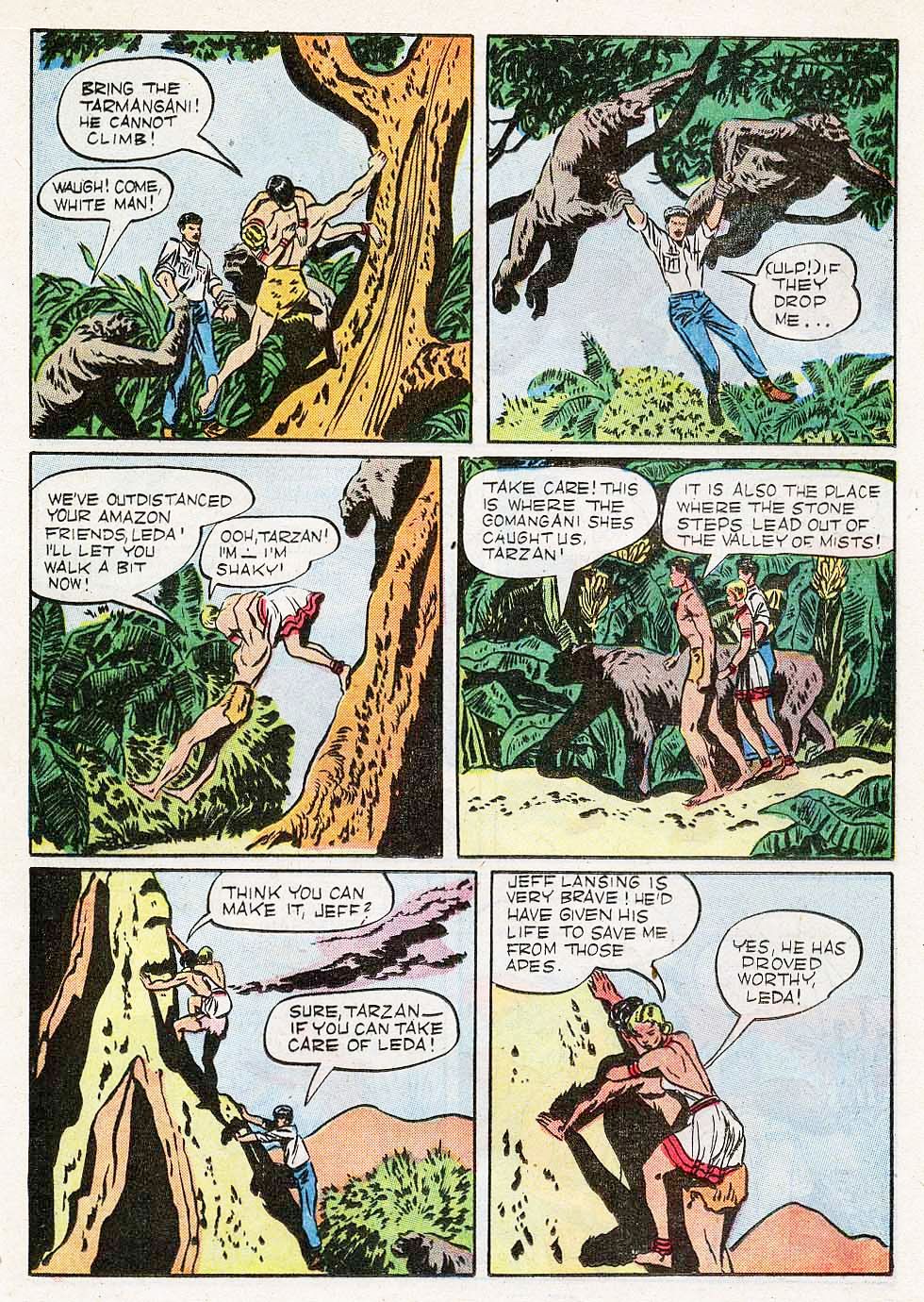 Read online Tarzan (1948) comic -  Issue #18 - 24