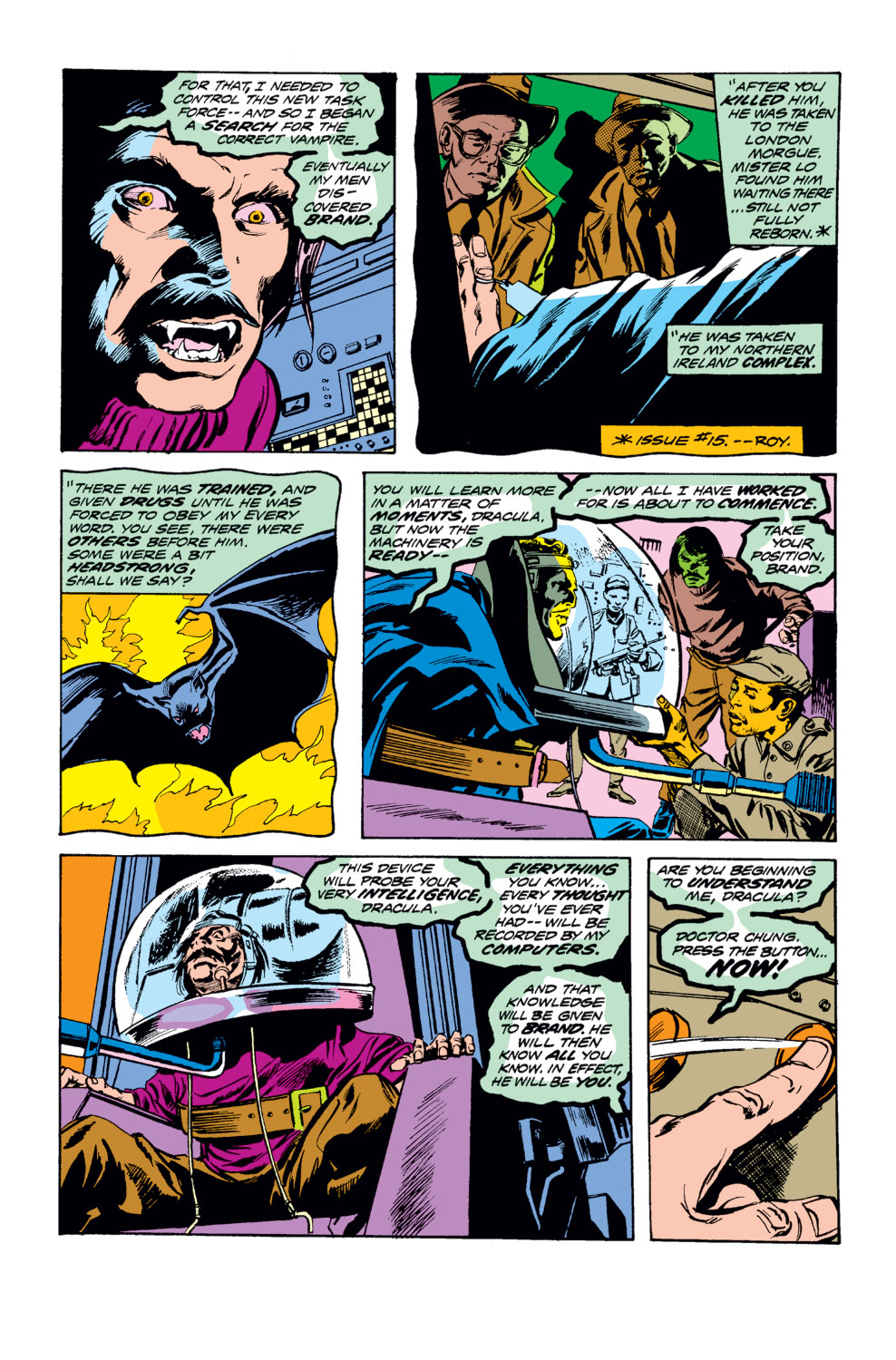 Read online Tomb of Dracula (1972) comic -  Issue #21 - 10