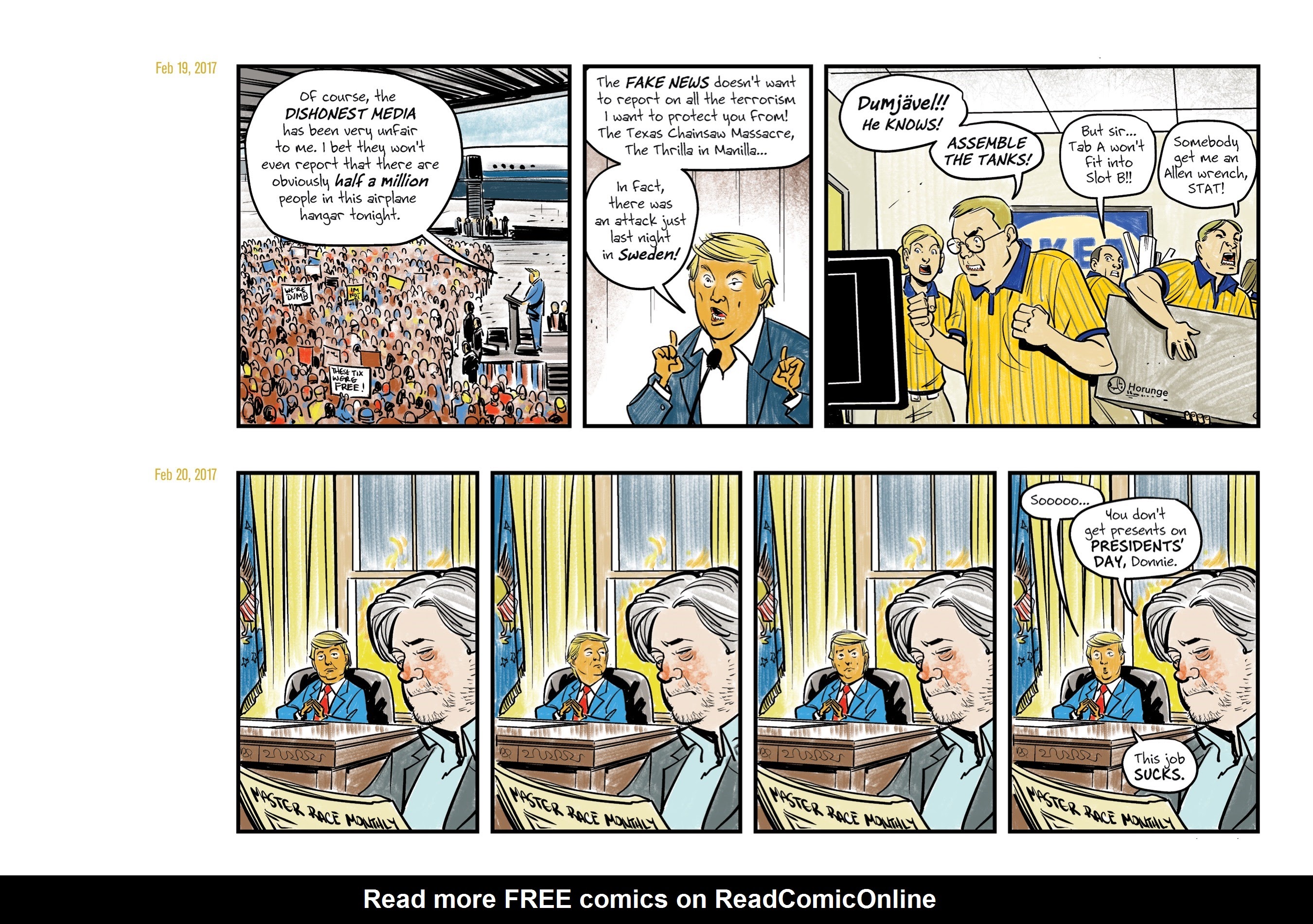Read online Lil' Donnie: Executive Privilege comic -  Issue # TPB - 16
