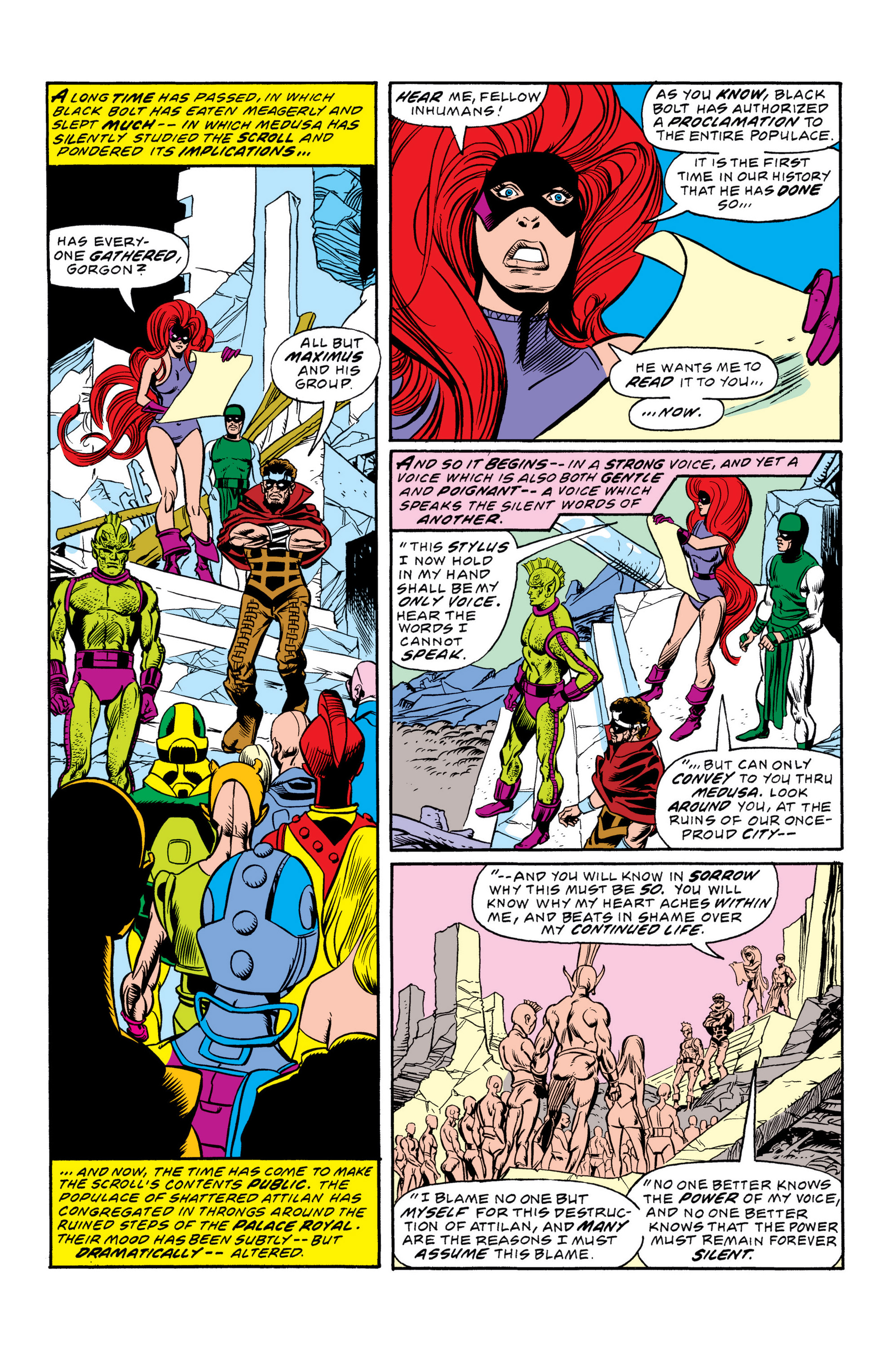 Read online Inhumans (1975) comic -  Issue #6 - 11