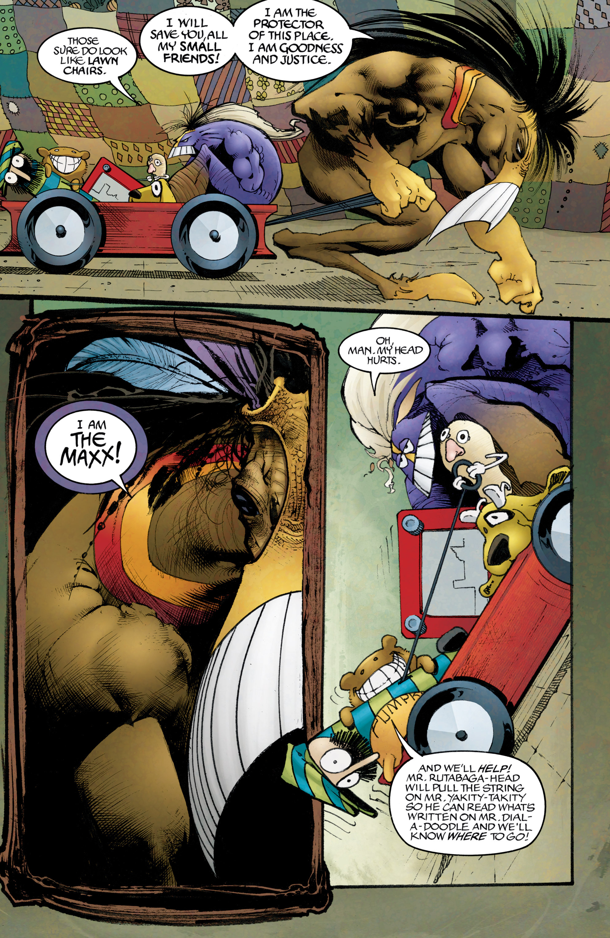 Read online The Maxx: Maxximized comic -  Issue #14 - 11