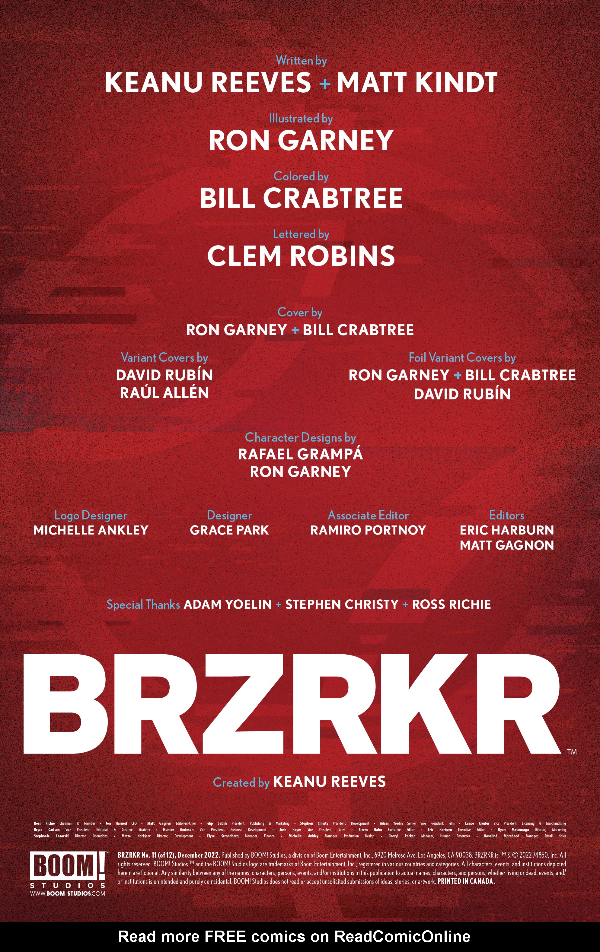 Read online BRZRKR comic -  Issue #11 - 2