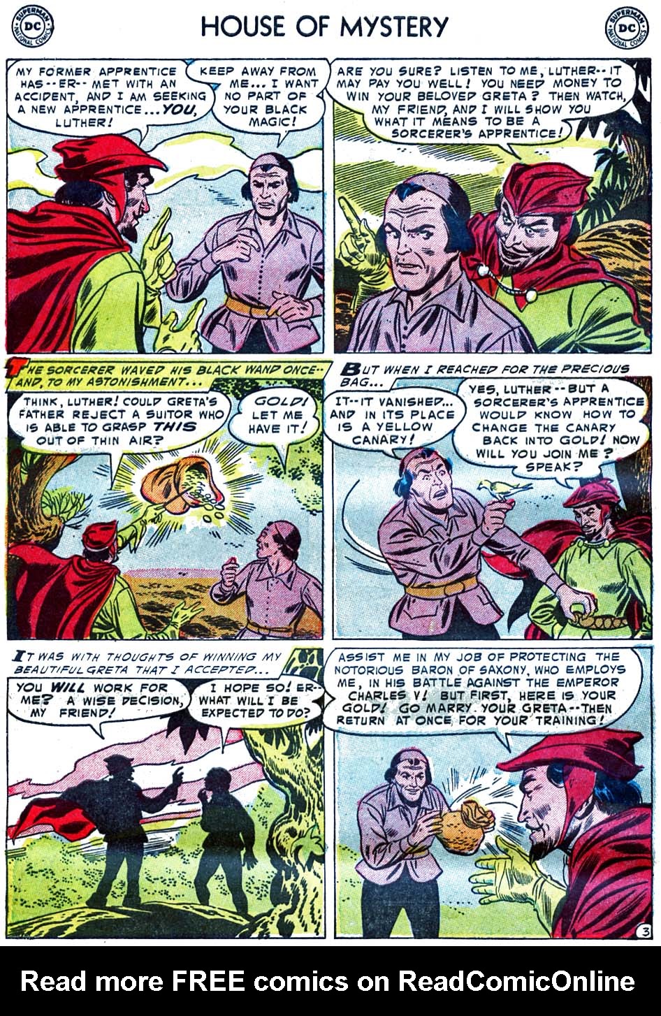 Read online House of Mystery (1951) comic -  Issue #31 - 30