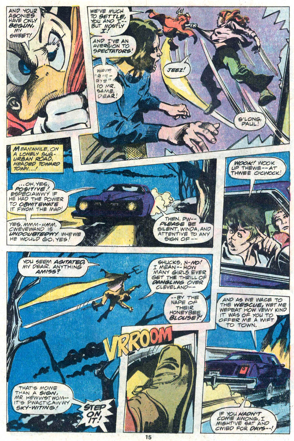 Read online Howard the Duck (1976) comic -  Issue #14 - 10