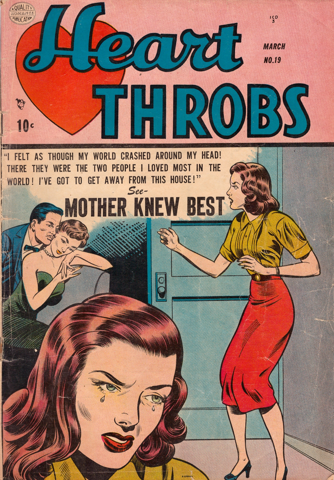 Read online Heart Throbs comic -  Issue #19 - 1