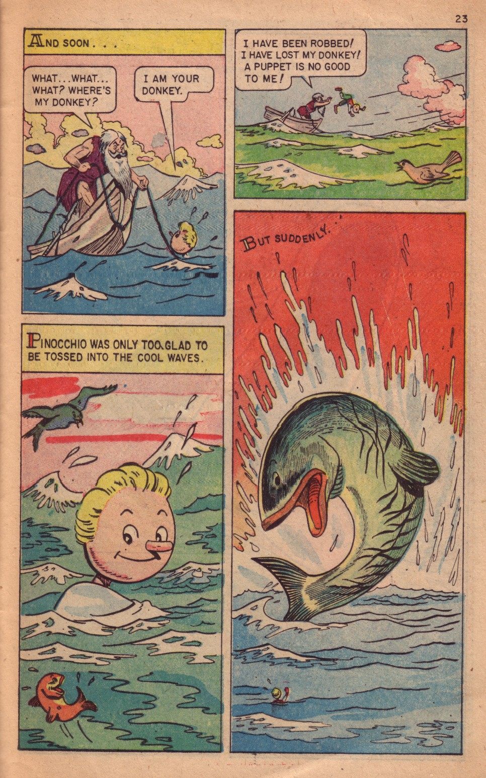 Read online Classics Illustrated Junior comic -  Issue #513 - 25