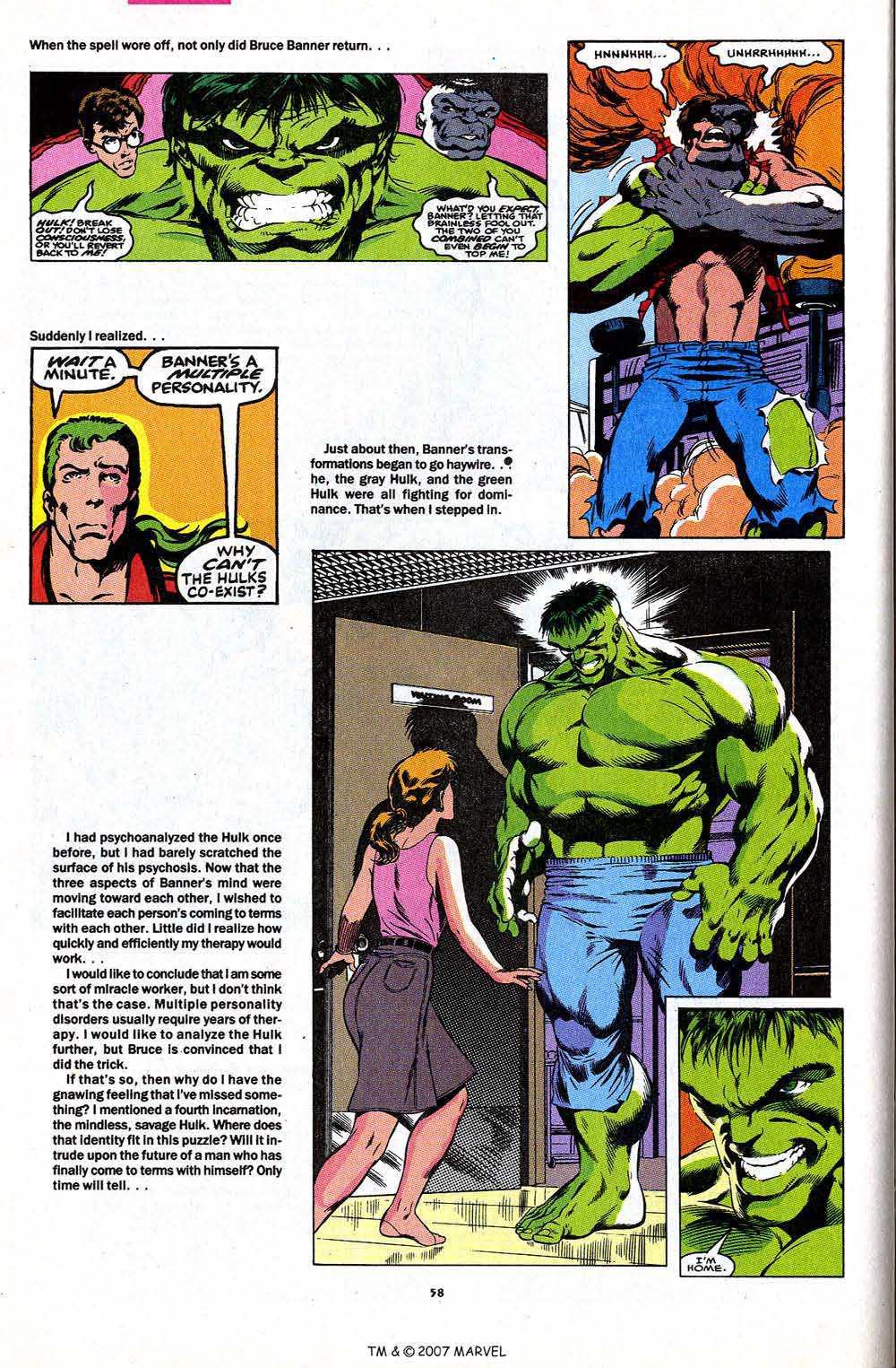 Read online The Incredible Hulk (1968) comic -  Issue #393 - 60