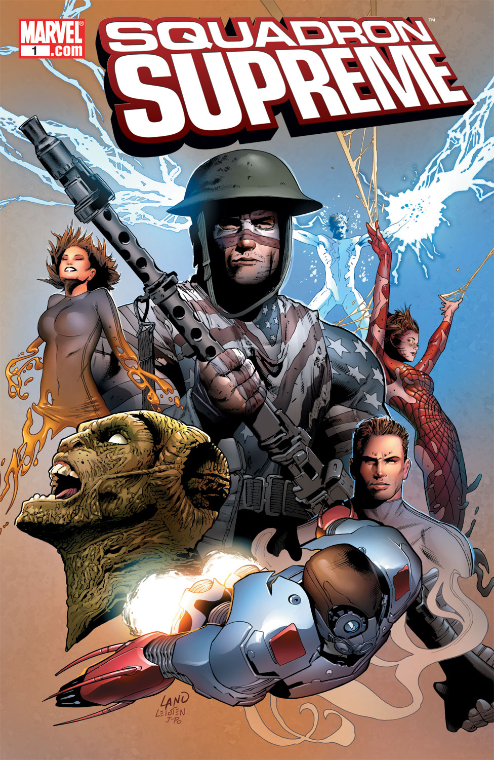 Read online Squadron Supreme (2008) comic -  Issue #1 - 1