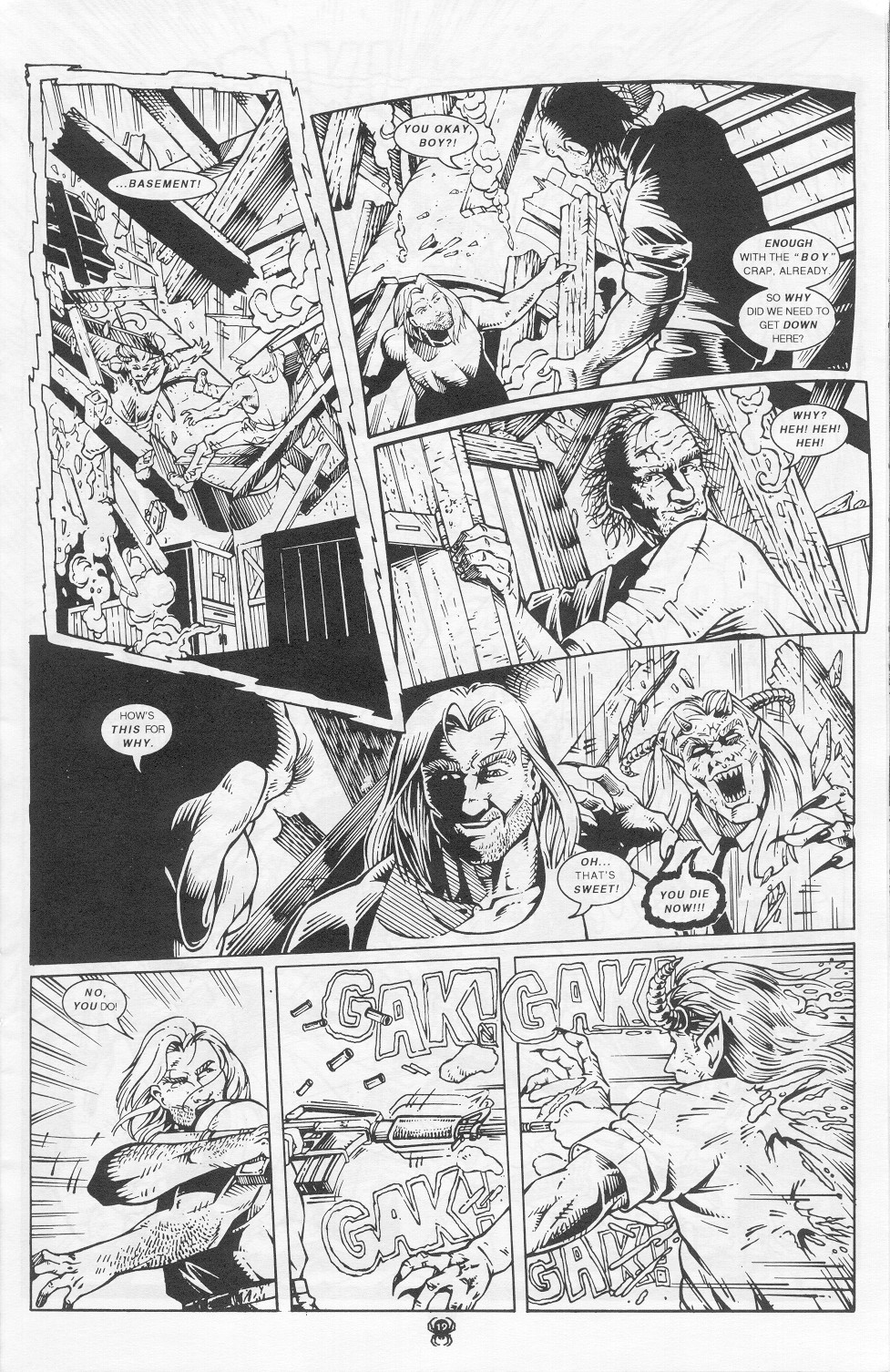Read online Fangs of the Widow comic -  Issue #8 - 21
