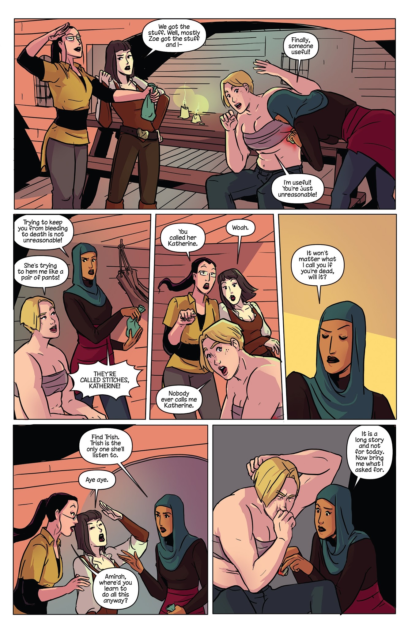 Read online Princeless Raven Year Two: Love and Revenge comic -  Issue #4 - 8