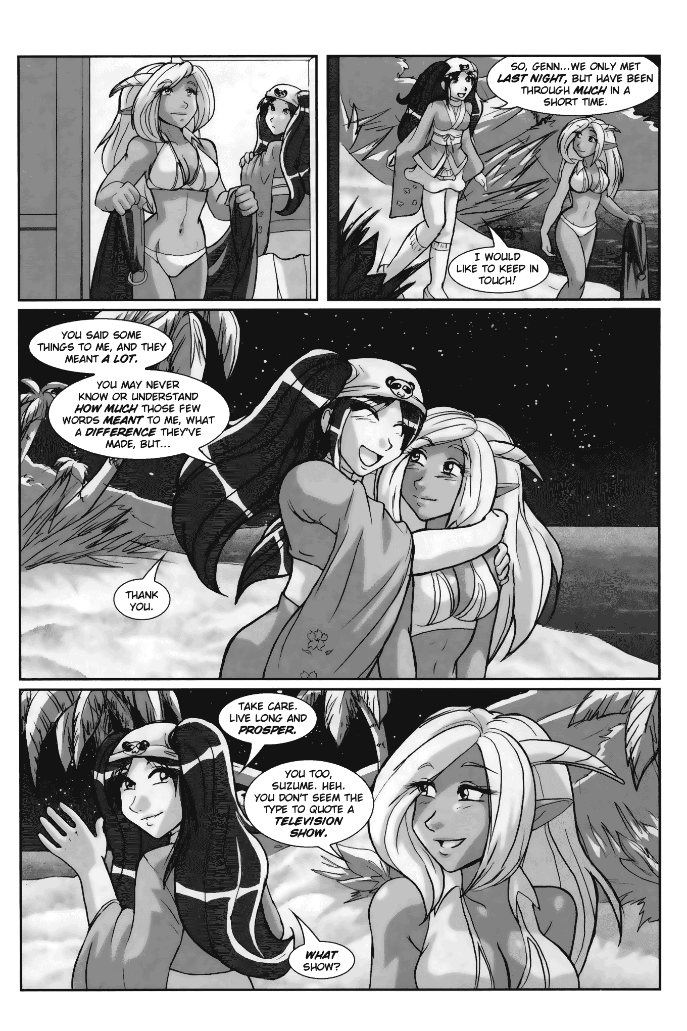 Read online Gold Digger/Ninja High School: Maidens of Twilight comic -  Issue #4 - 24