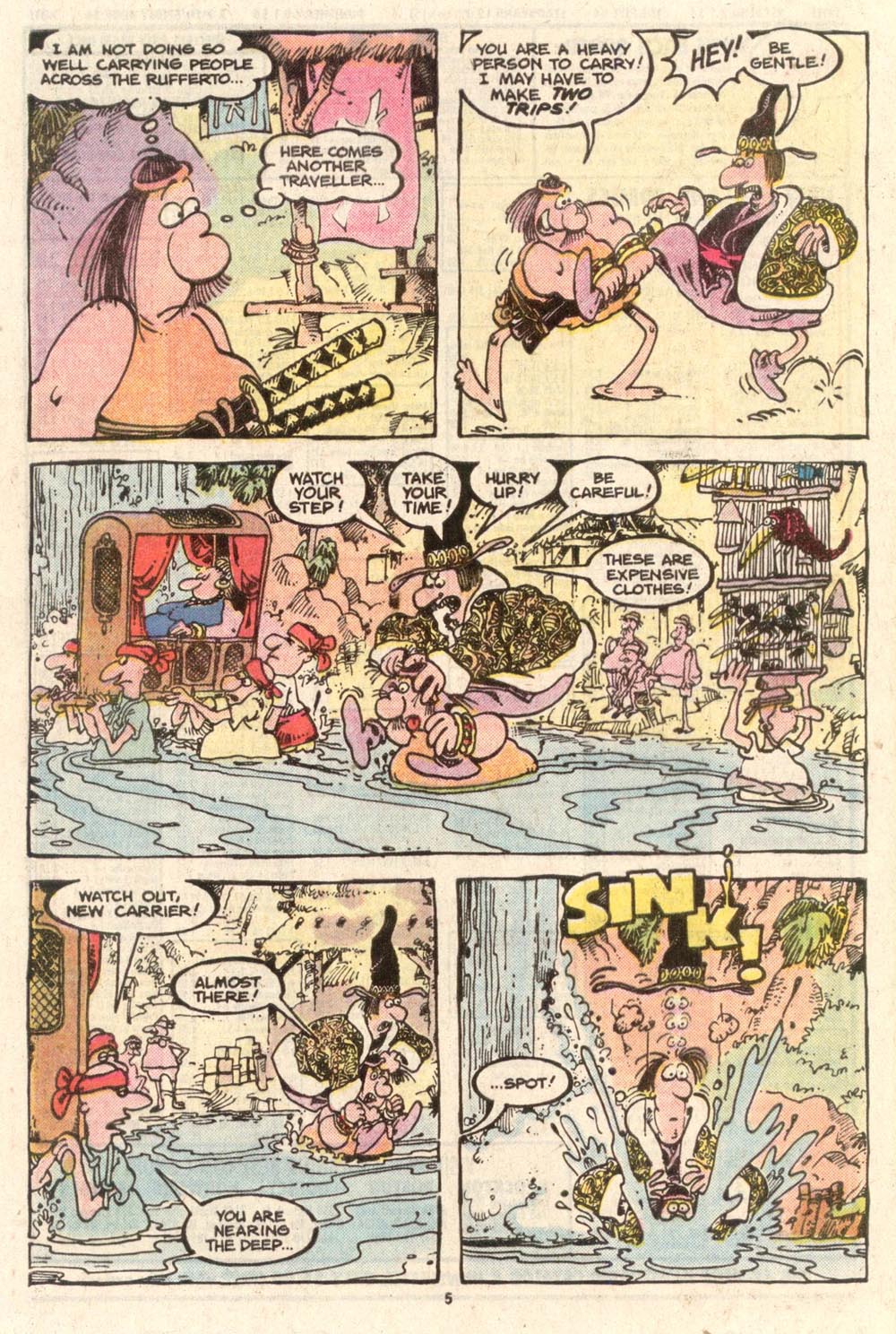 Read online Sergio Aragonés Groo the Wanderer comic -  Issue #39 - 5