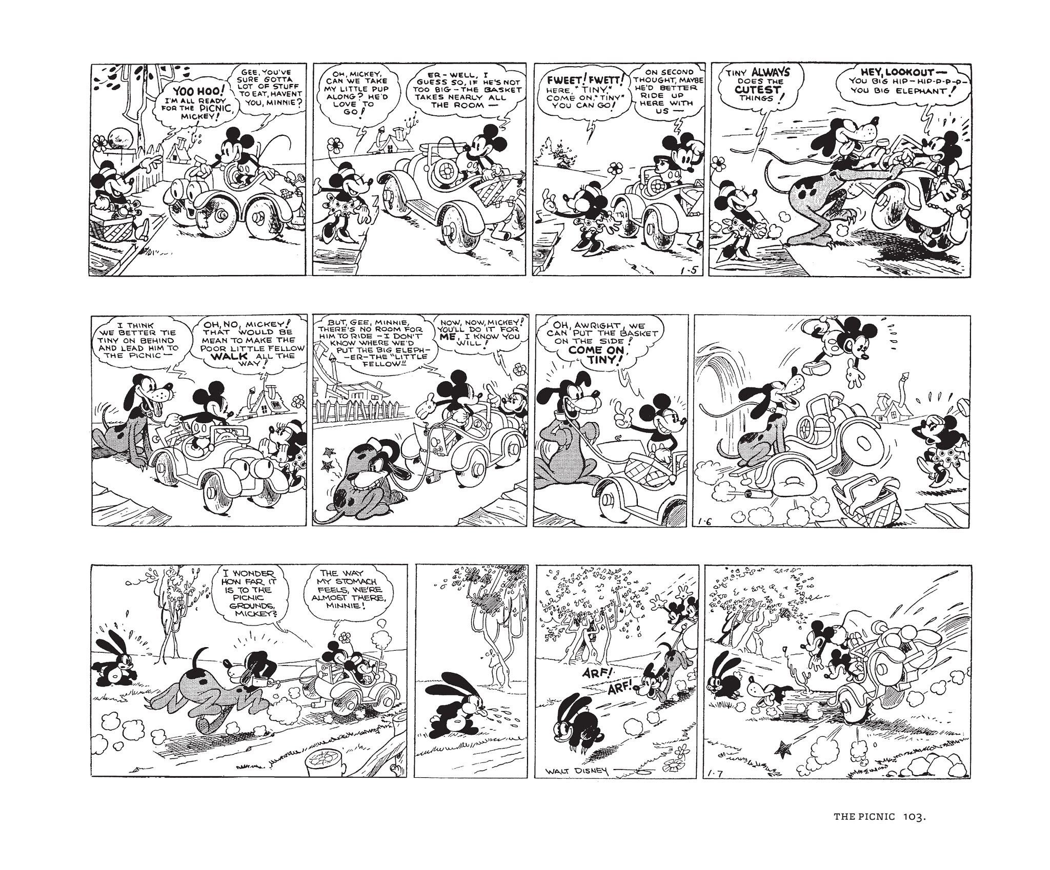 Read online Walt Disney's Mickey Mouse by Floyd Gottfredson comic -  Issue # TPB 1 (Part 2) - 3