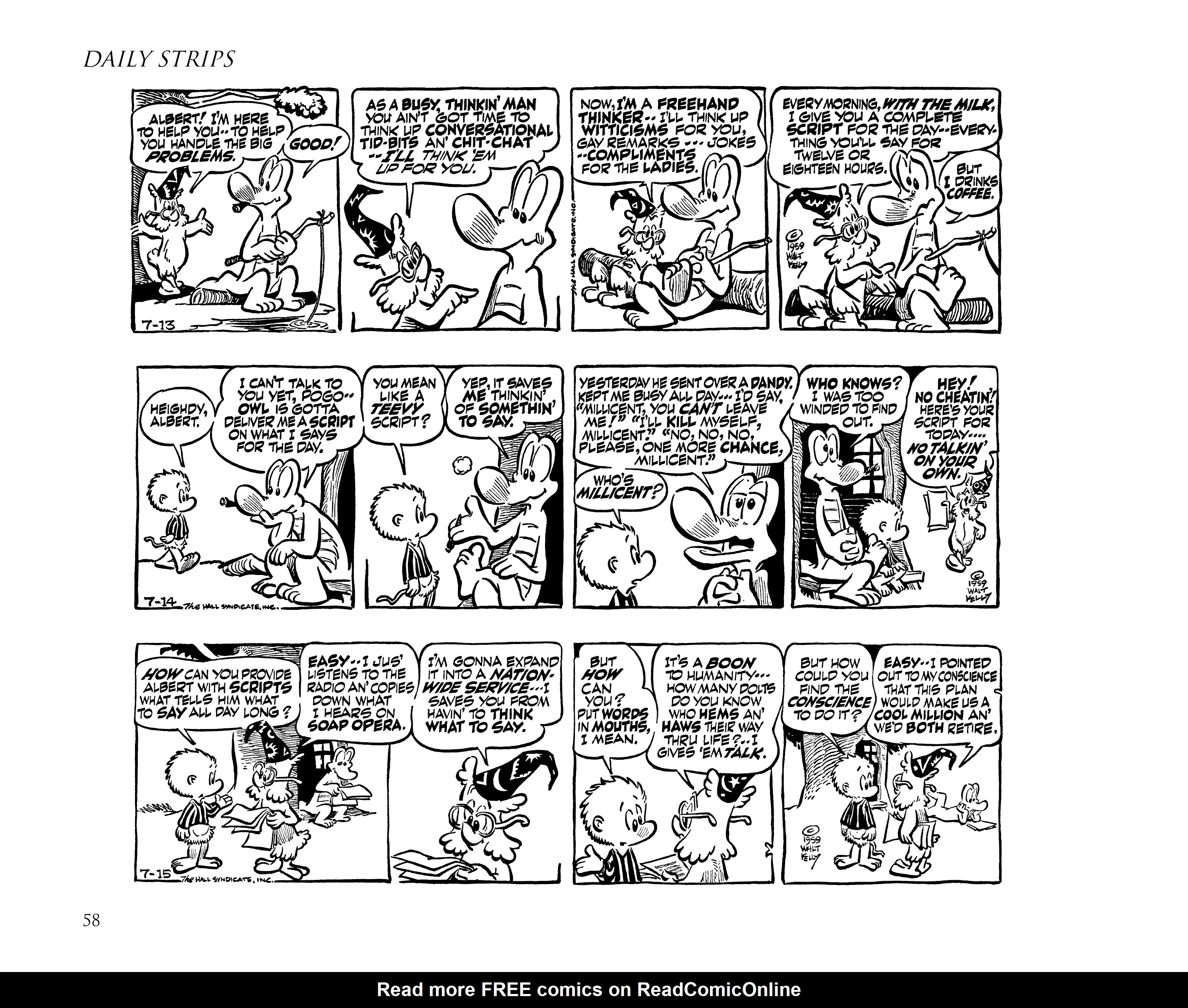 Read online Pogo by Walt Kelly: The Complete Syndicated Comic Strips comic -  Issue # TPB 6 (Part 1) - 68