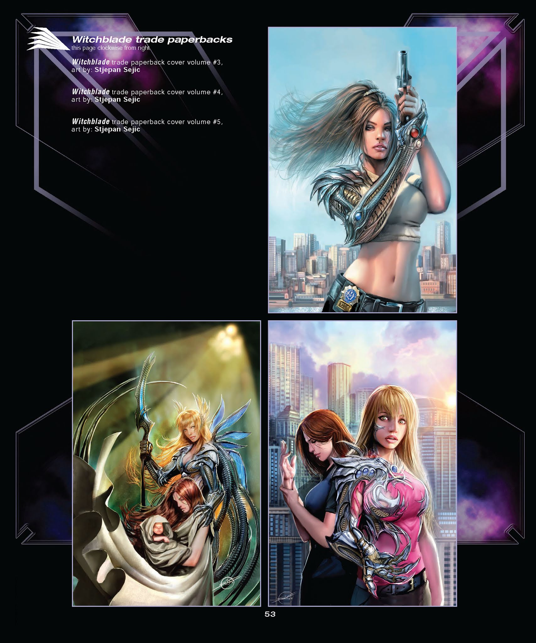 Read online Witchblade: Art of Witchblade comic -  Issue # TPB - 51