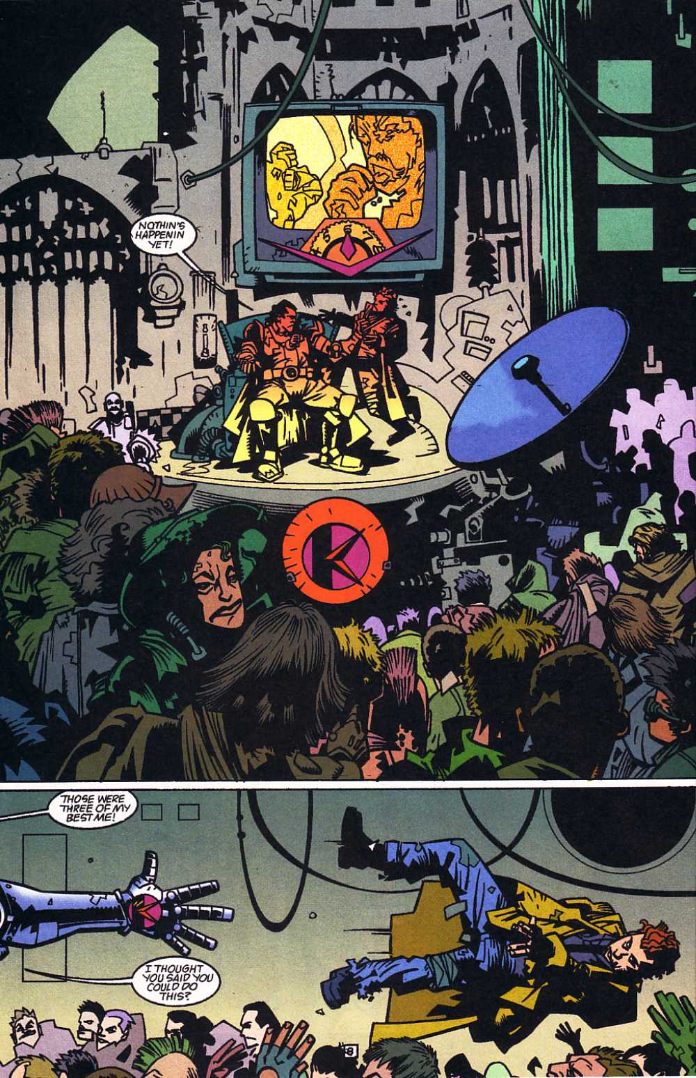 Read online Judge Dredd: Legends of the Law comic -  Issue #8 - 9