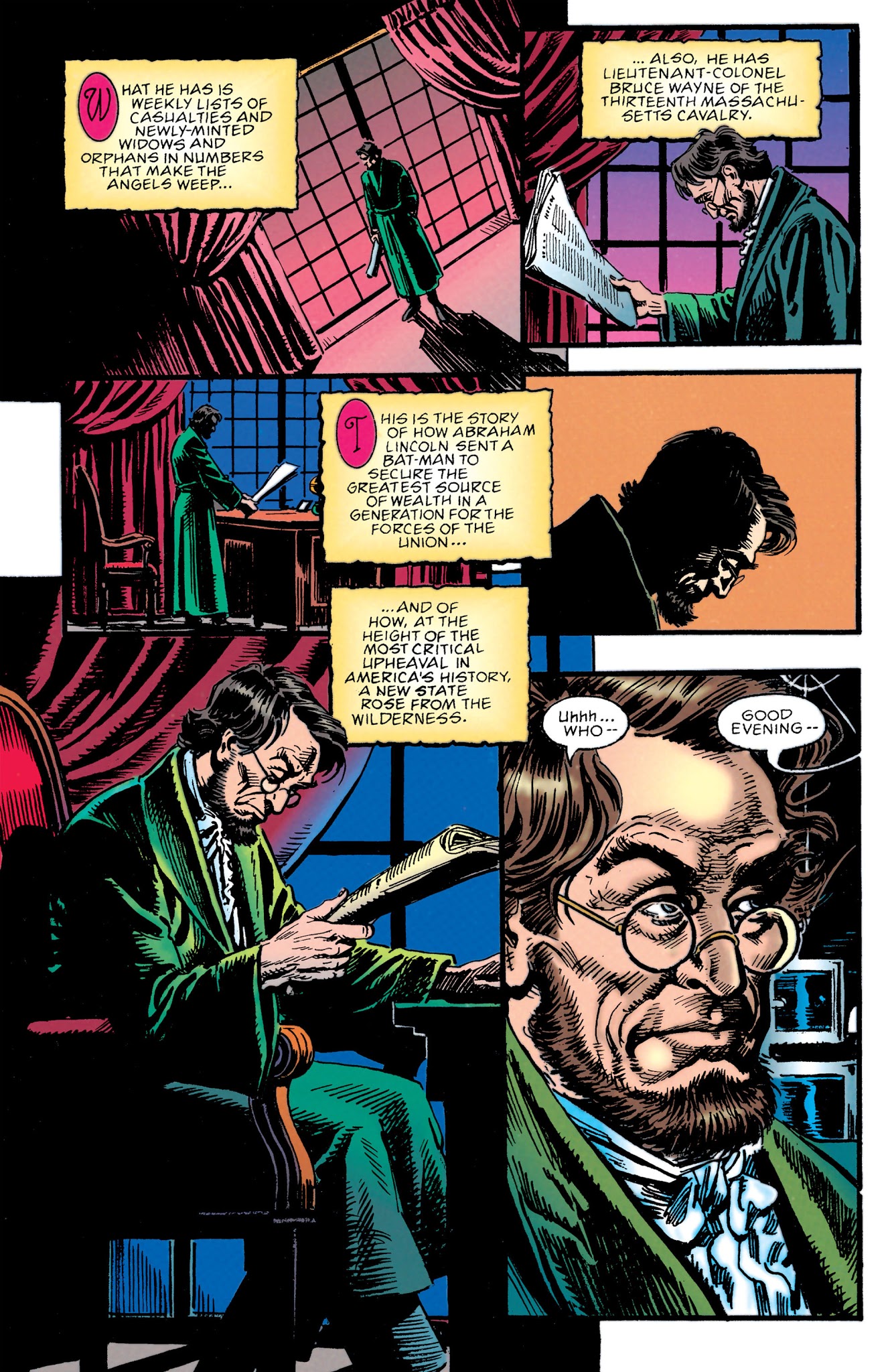 Read online Batman: The Blue, The Grey, and the Bat comic -  Issue # Full - 5