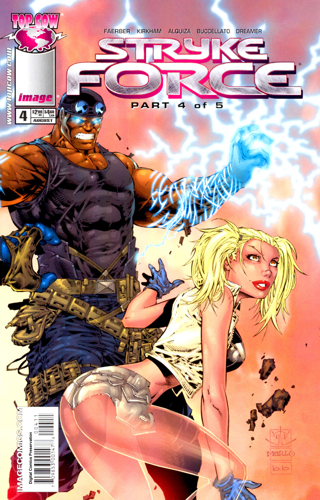 Read online Strykeforce comic -  Issue #4 - 1