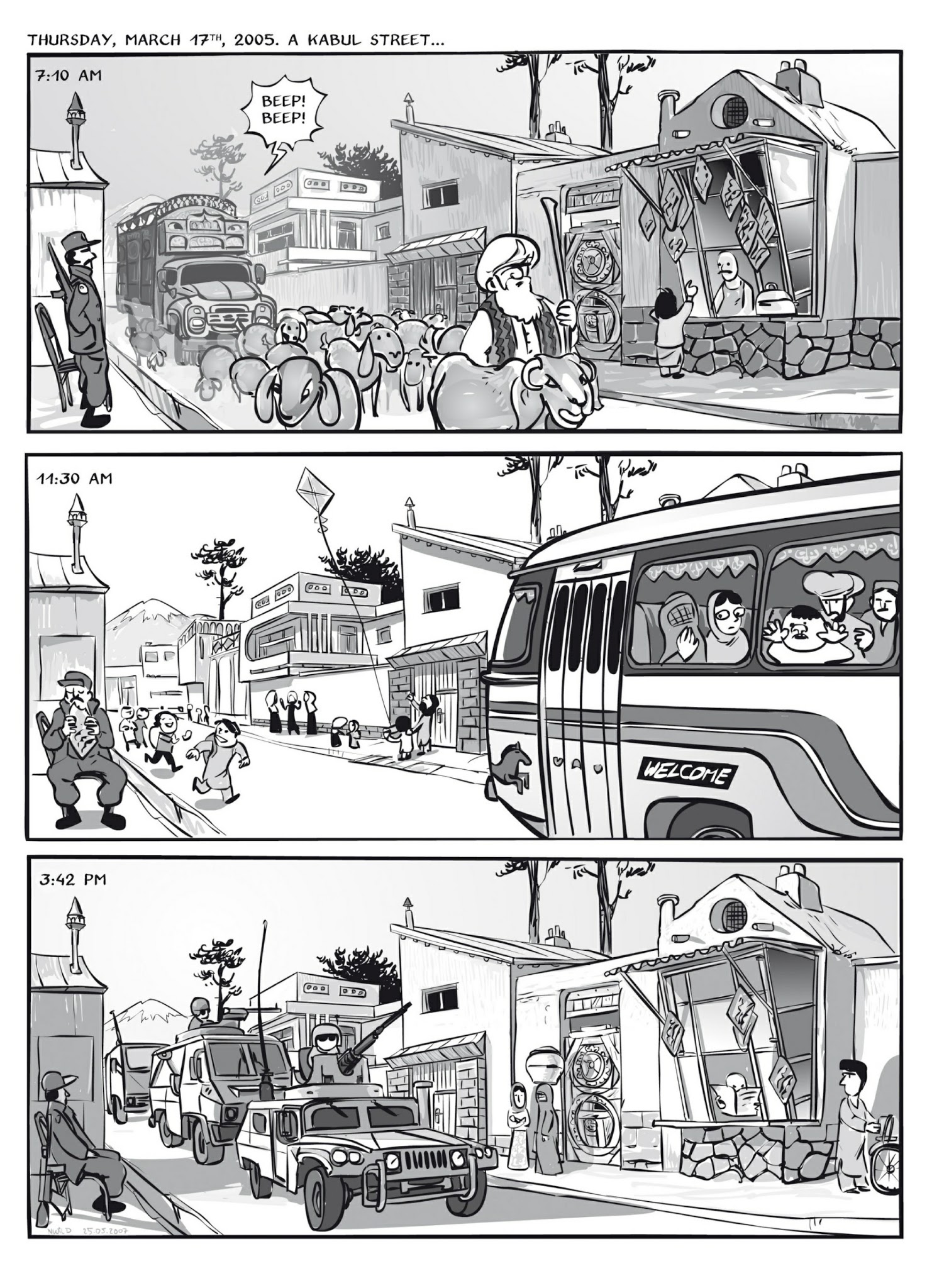 Read online Kabul Disco: How I Managed Not to be Abducted in Afghanistan comic -  Issue # TPB - 48