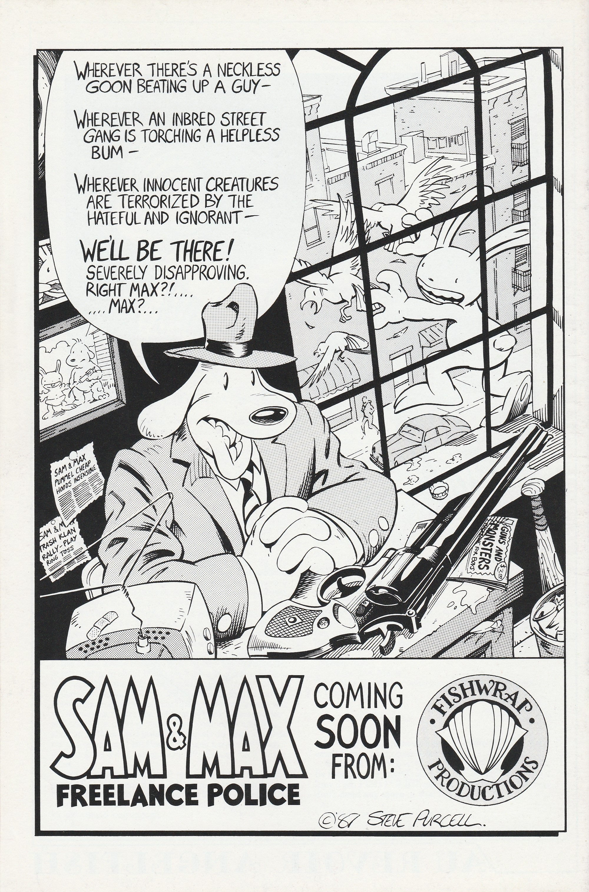 Read online The Fish Police comic -  Issue #9 - 28