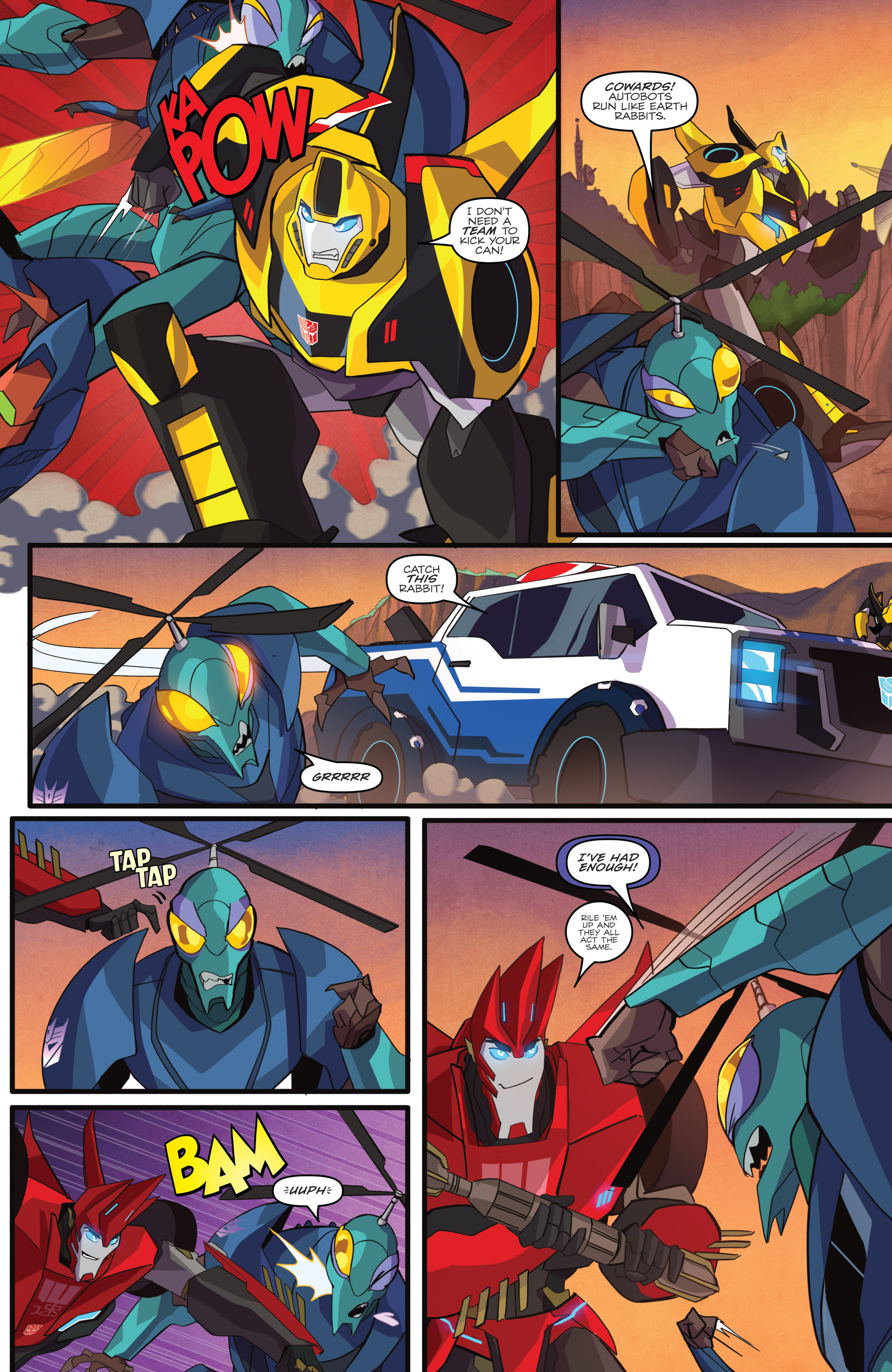 Read online Transformers: Robots In Disguise (2015) comic -  Issue #1 - 17
