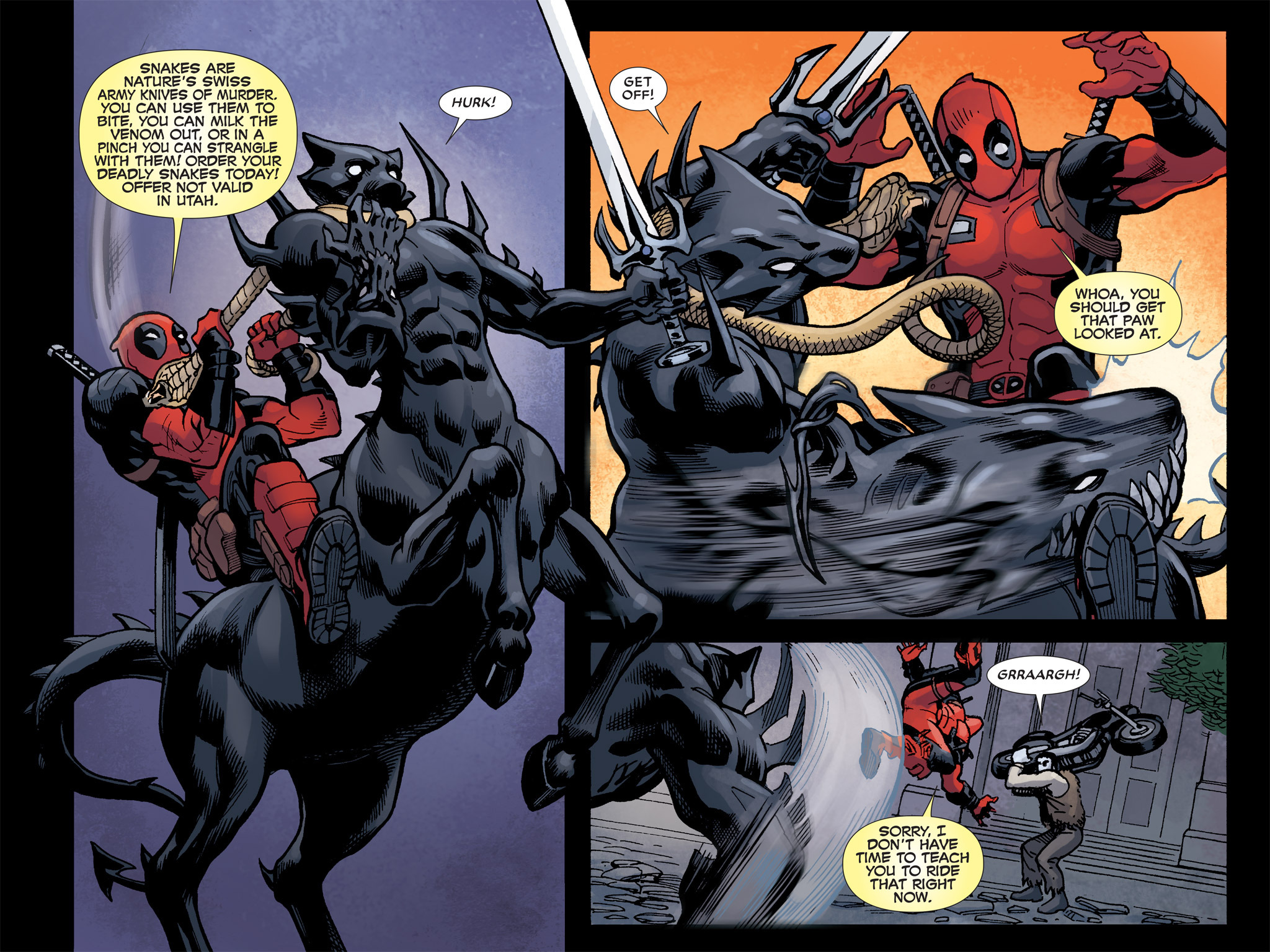 Read online Deadpool: The Gauntlet Infinite Comic comic -  Issue #10 - 9