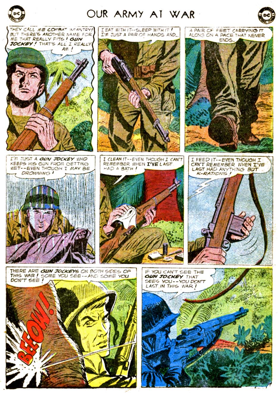 Read online Our Army at War (1952) comic -  Issue #82 - 13