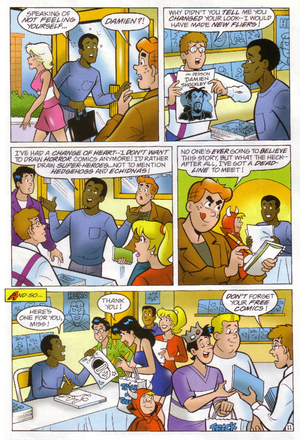 Read online Archie's Weird Mysteries 1999 comic -  Issue # Full - 12